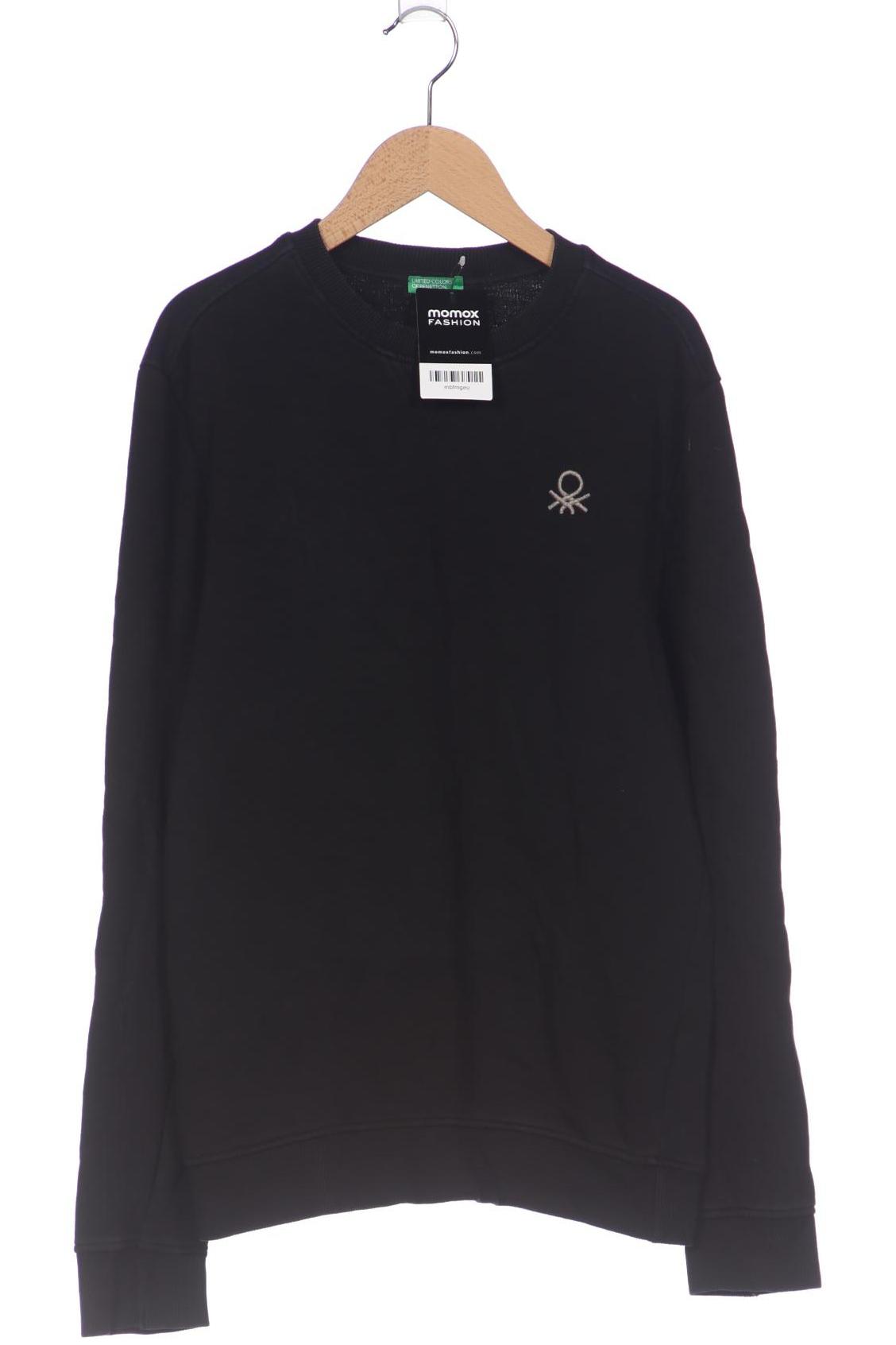 

United Colors OF Benetton Herren Sweatshirt, schwarz, Gr. 46