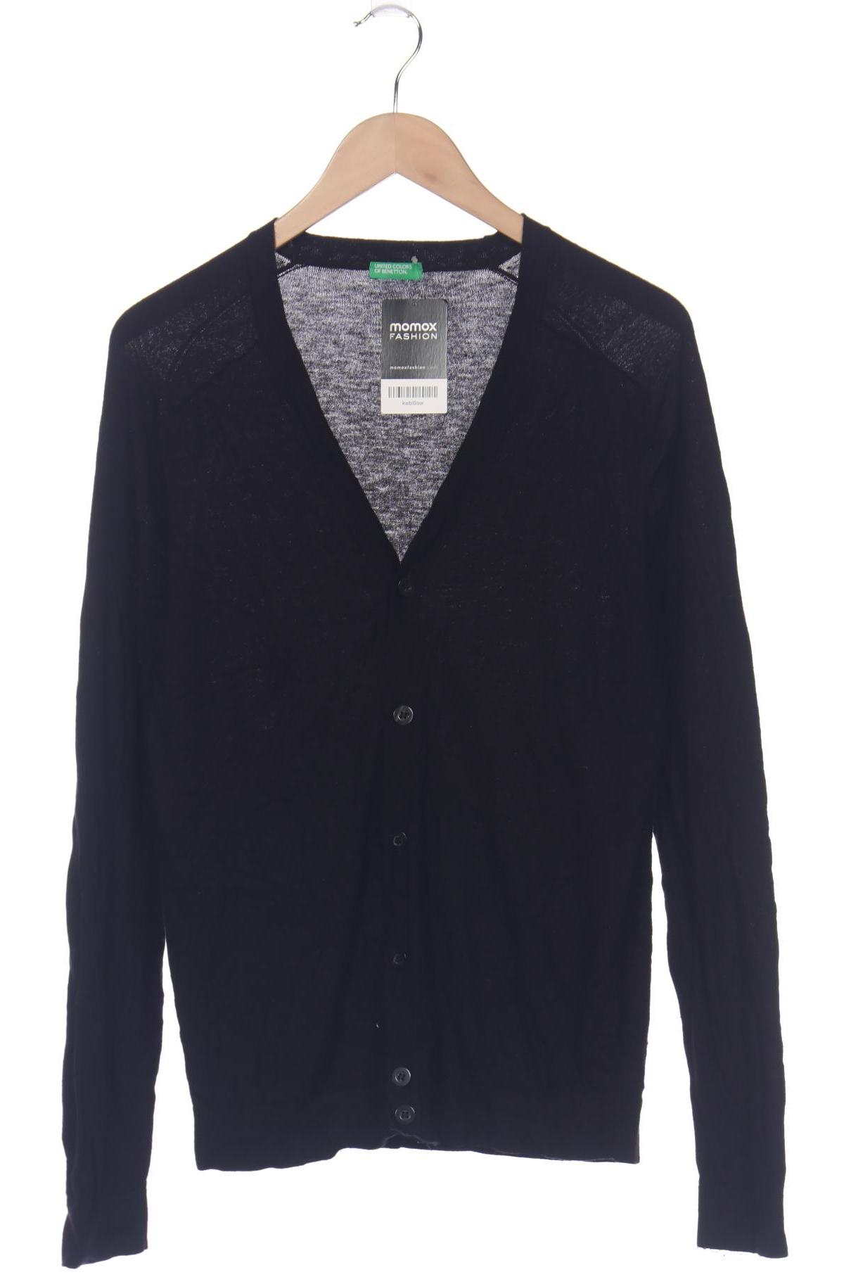 

United Colors OF Benetton Herren Strickjacke, schwarz, Gr. 48