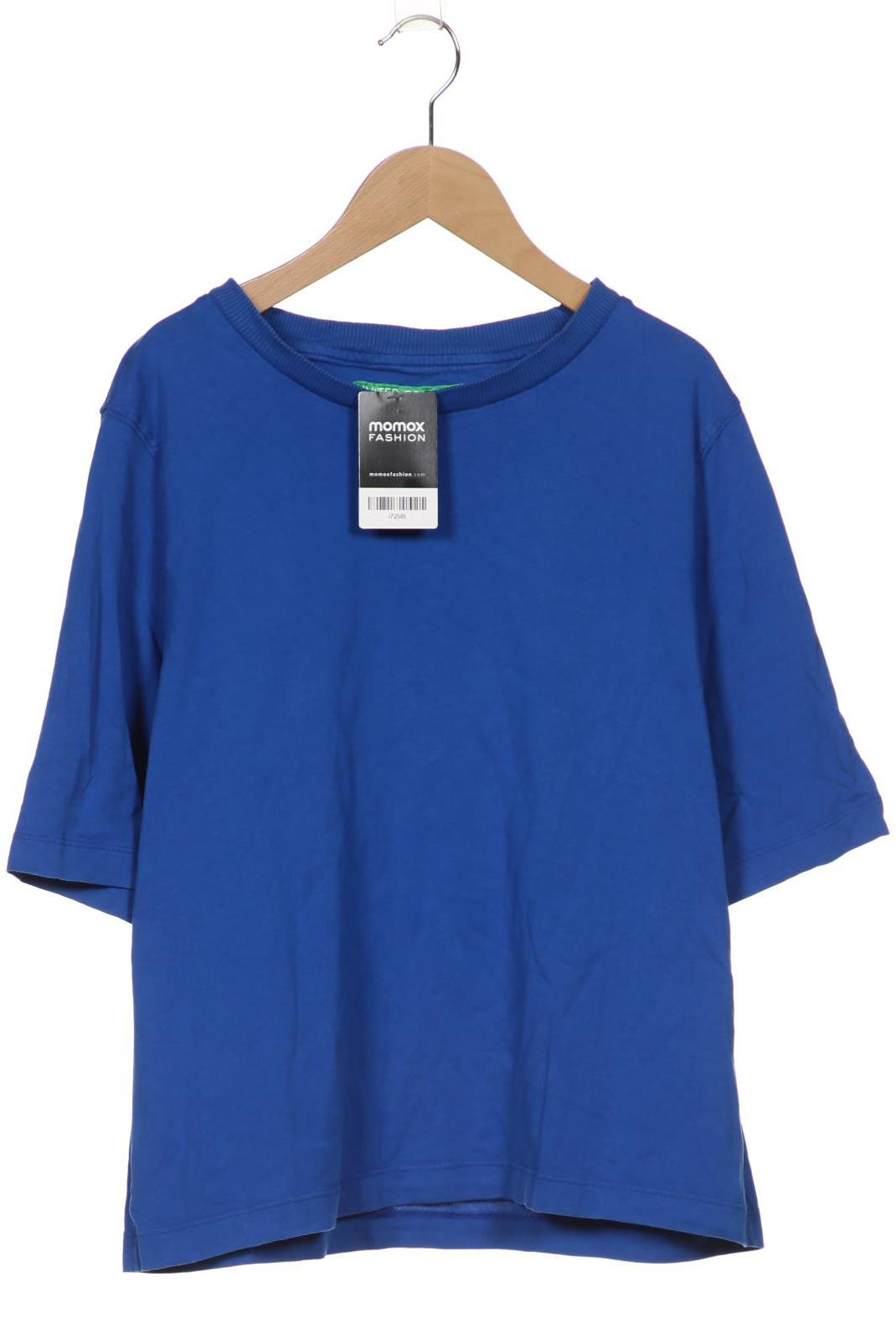 

UNITED COLORS OF BENETTON Damen T-Shirt, blau