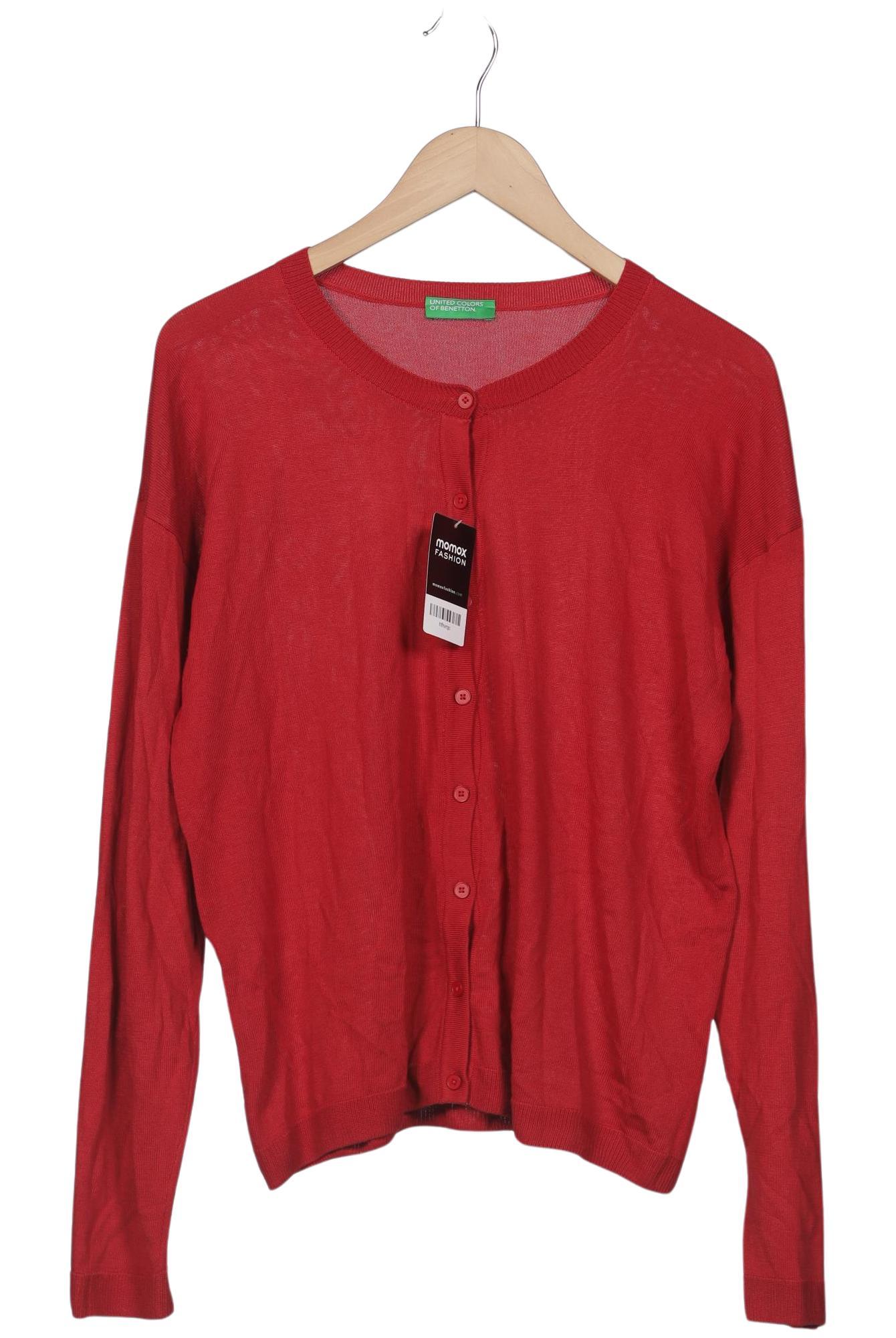 

United Colors OF Benetton Damen Strickjacke, rot, Gr. 44