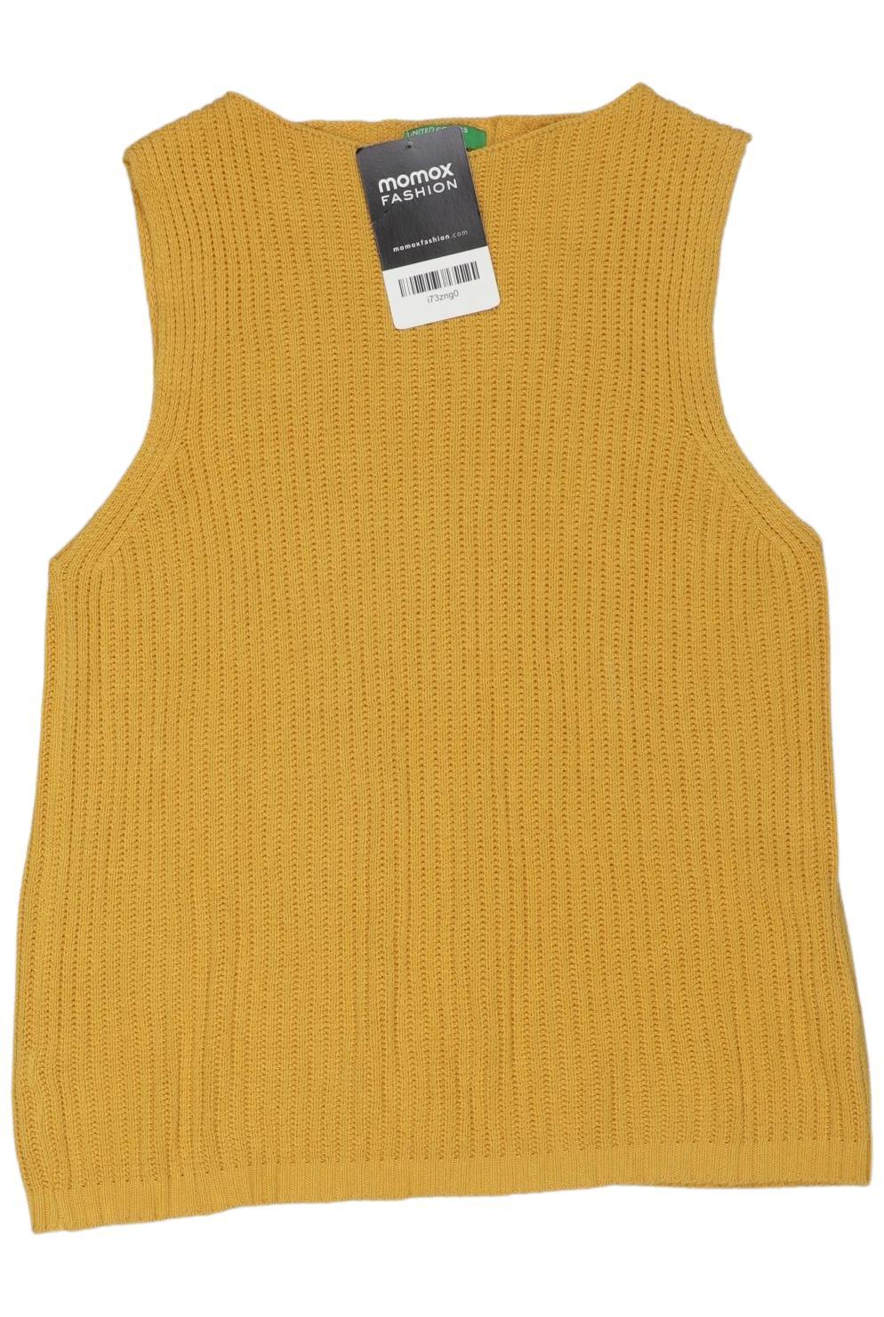 

United Colors OF Benetton Damen Pullover, gelb, Gr. 36