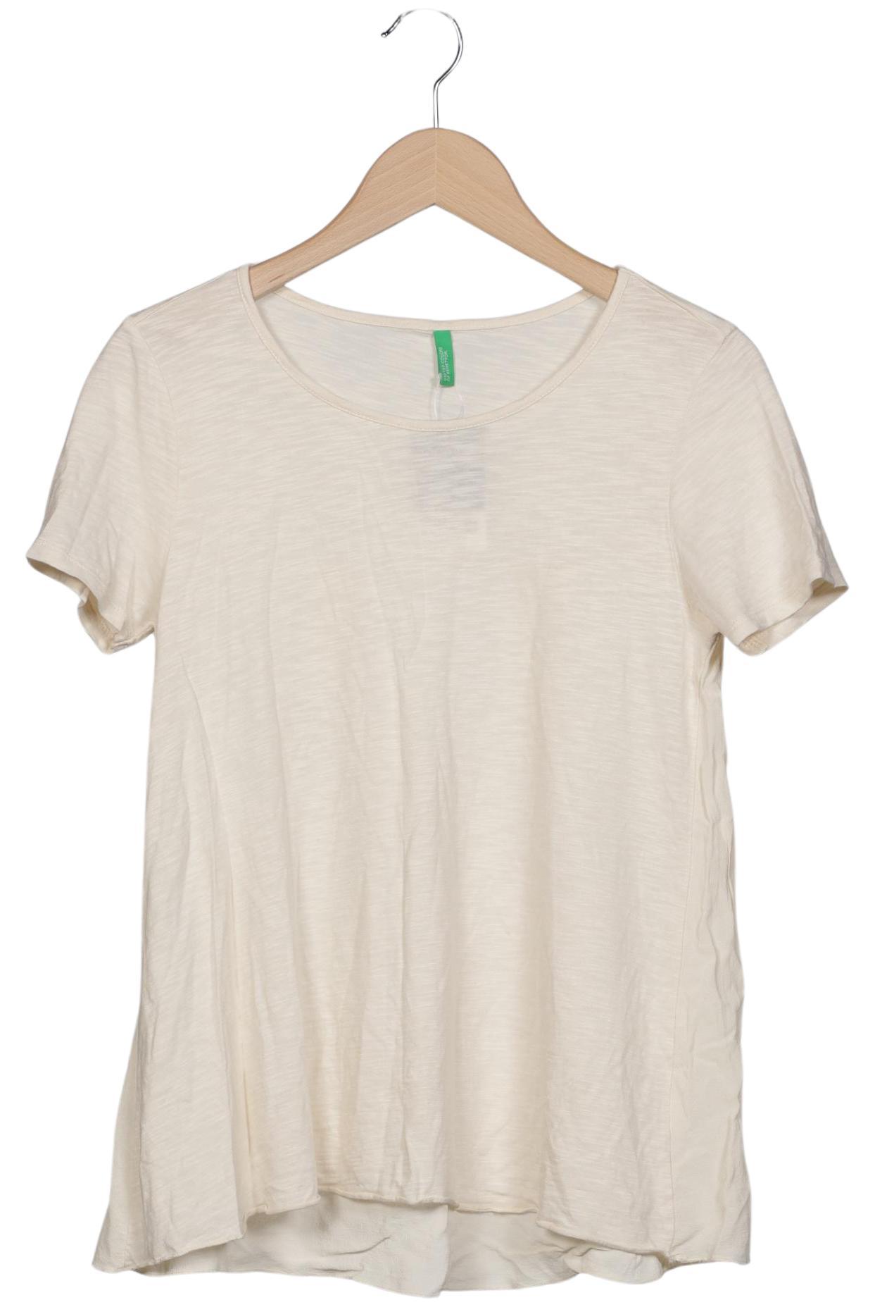 

United Colors OF Benetton Damen T-Shirt, cremeweiß, Gr. 38