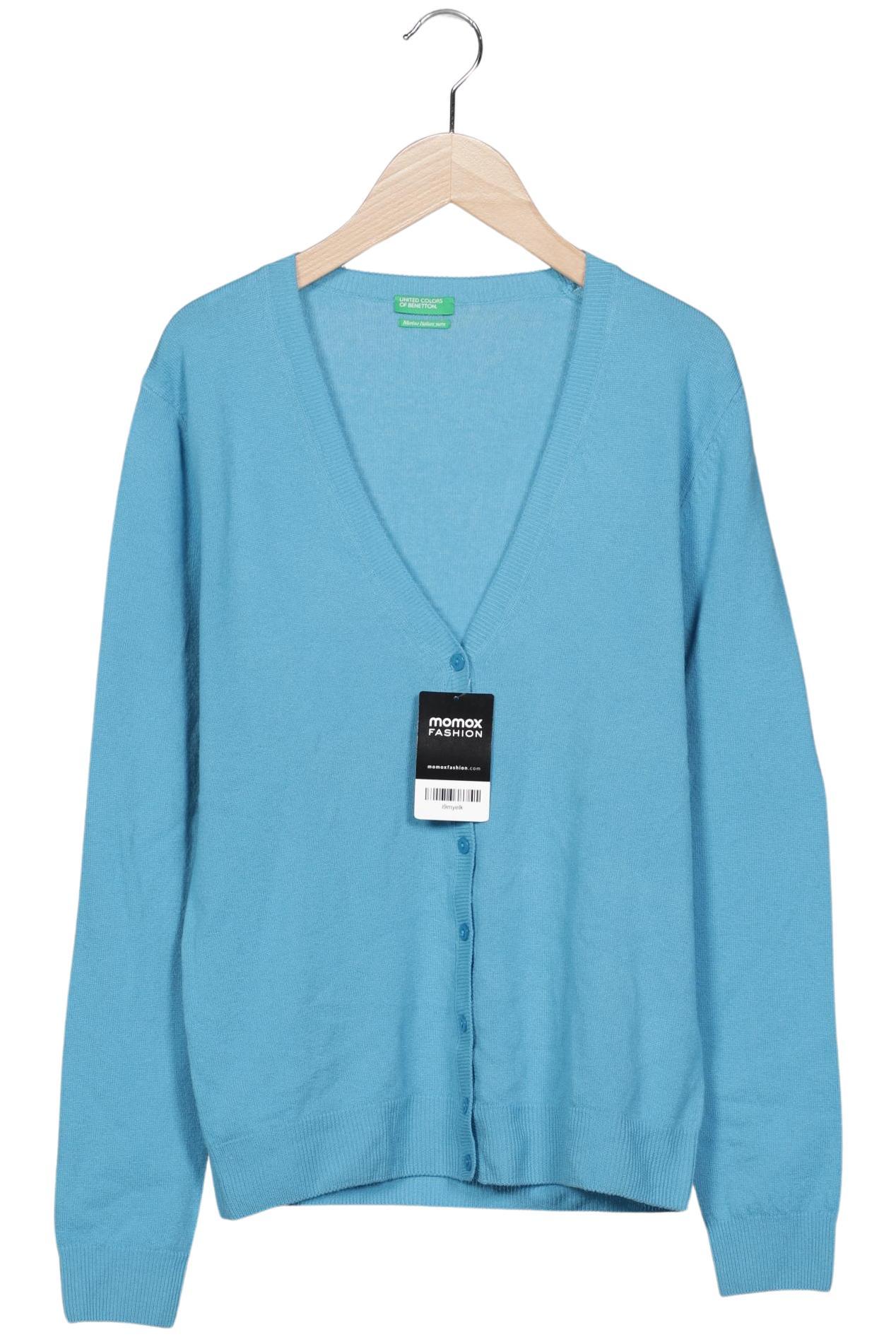 

United Colors OF Benetton Damen Strickjacke, blau, Gr. 38
