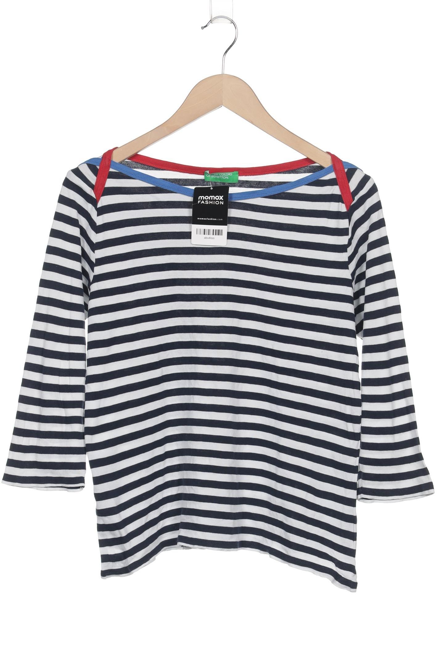 

United Colors OF Benetton Damen Langarmshirt, weiß, Gr. 42