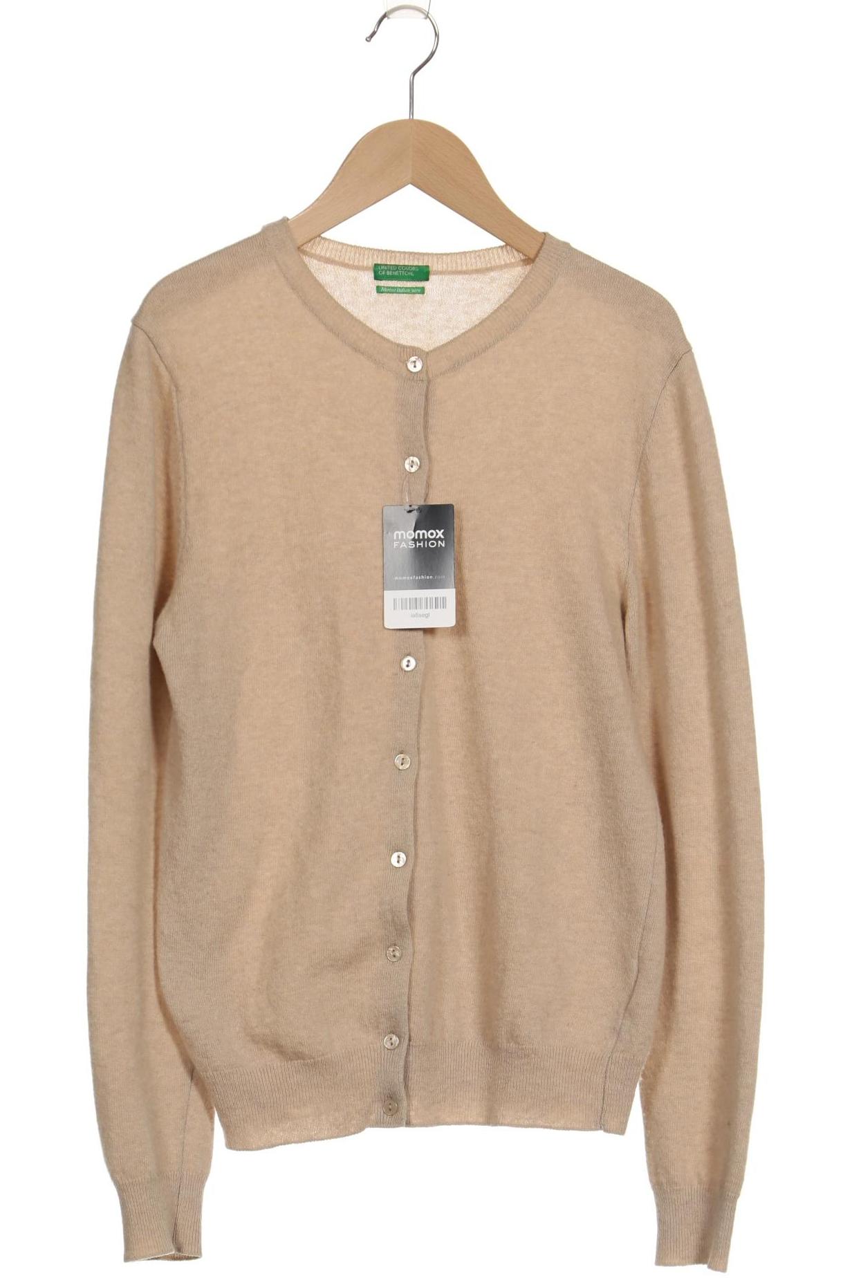 

United Colors OF Benetton Damen Strickjacke, beige, Gr. 36