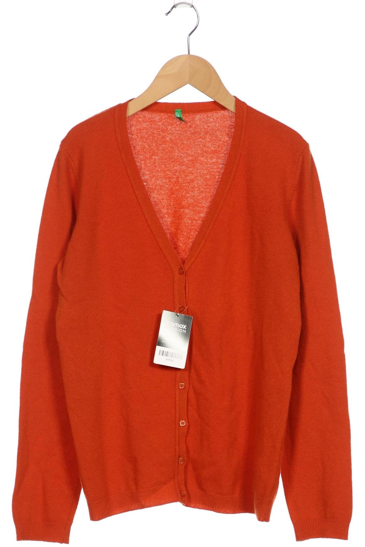 

United Colors OF Benetton Damen Strickjacke, orange, Gr. 42