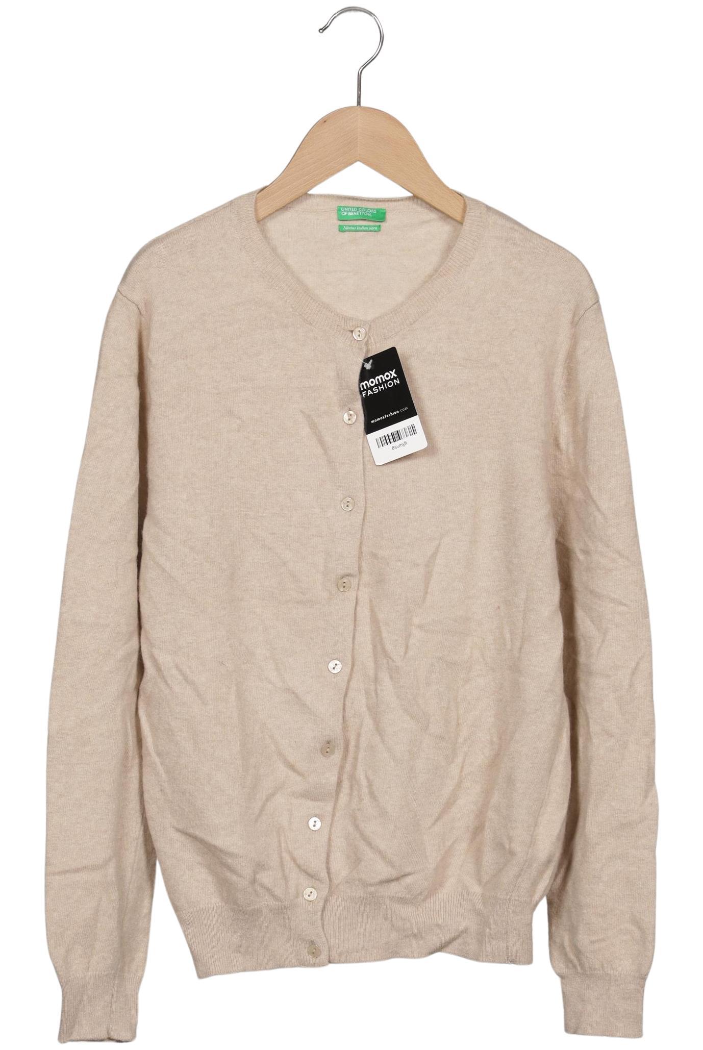 

United Colors OF Benetton Damen Strickjacke, beige, Gr. 42