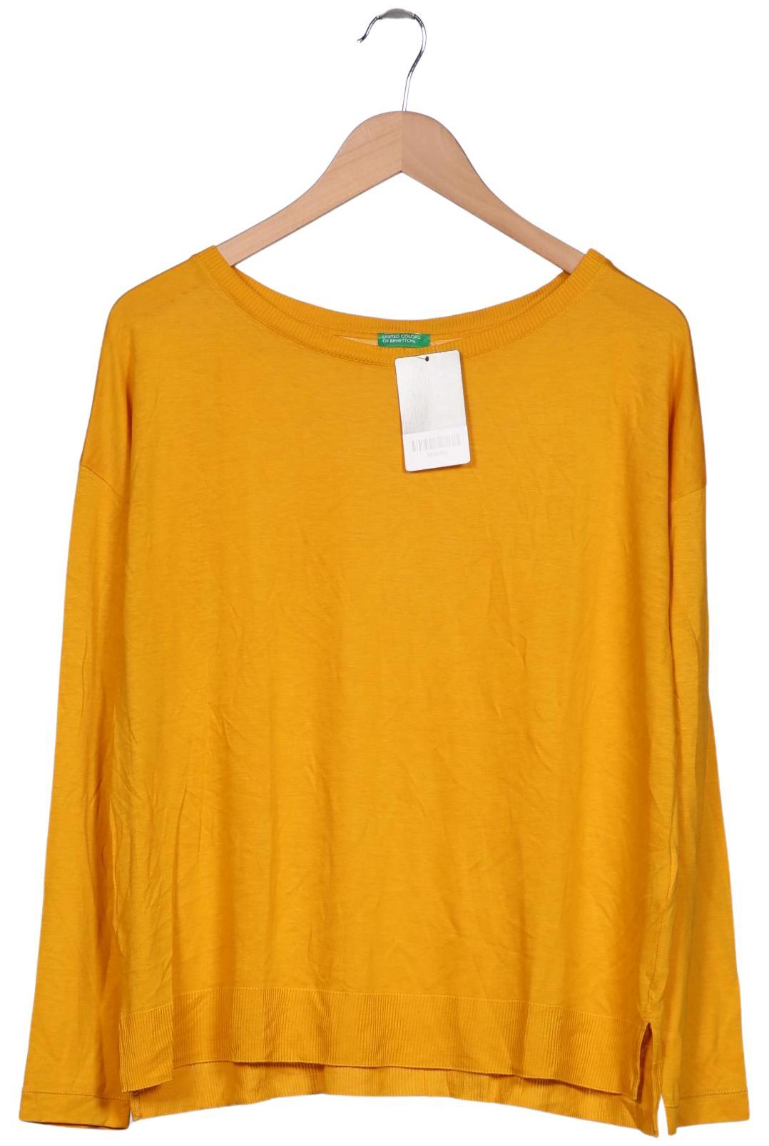 

United Colors OF Benetton Damen Pullover, gelb, Gr. 42
