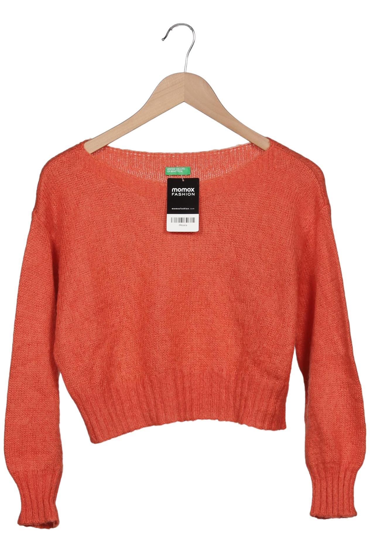 

United Colors OF Benetton Damen Pullover, orange, Gr. 34