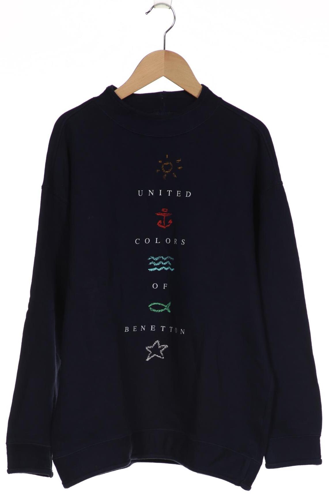 

UNITED COLORS OF BENETTON Damen Sweatshirt, marineblau