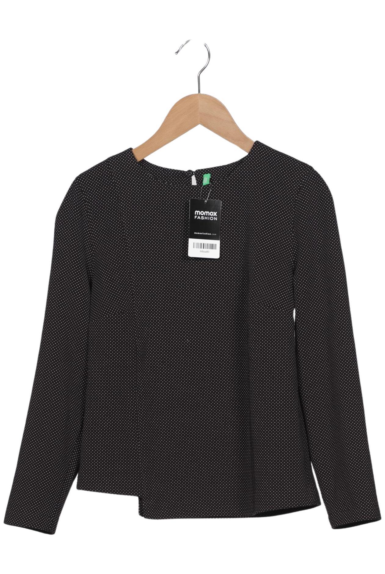 

United Colors OF Benetton Damen Langarmshirt, schwarz, Gr. 34