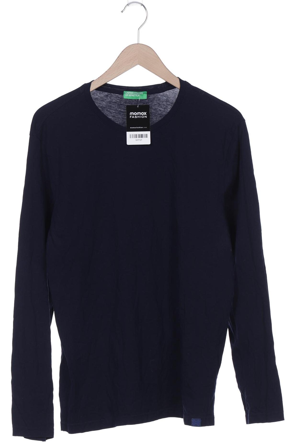 

United Colors OF Benetton Herren Langarmshirt, marineblau, Gr. 56
