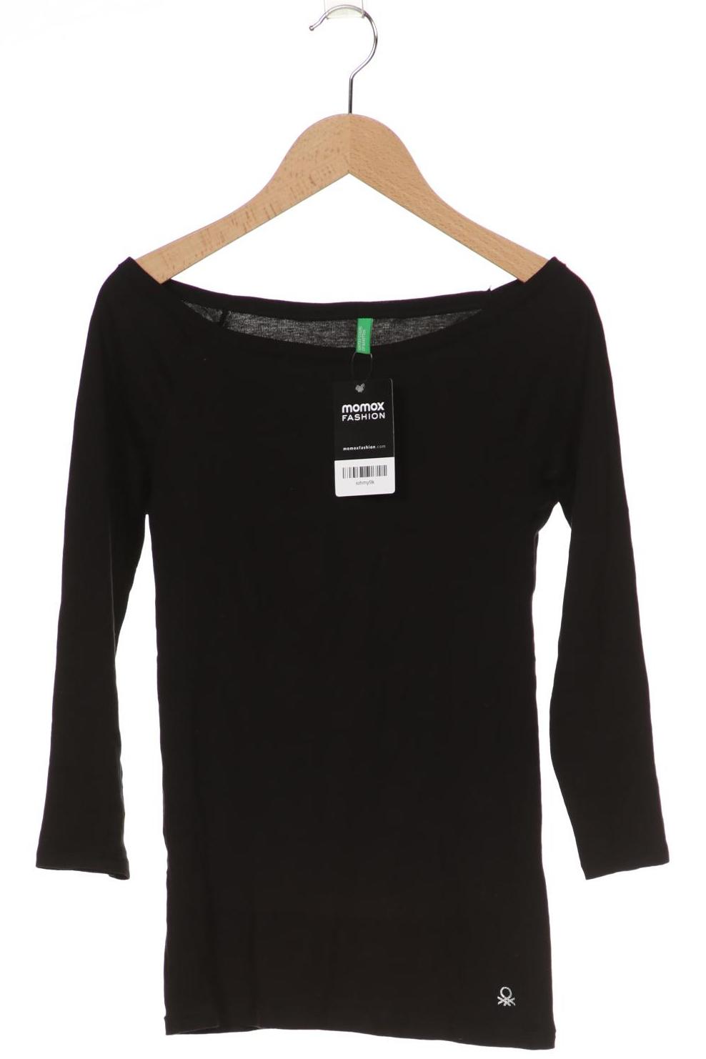 

UNITED COLORS OF BENETTON Damen Langarmshirt, schwarz