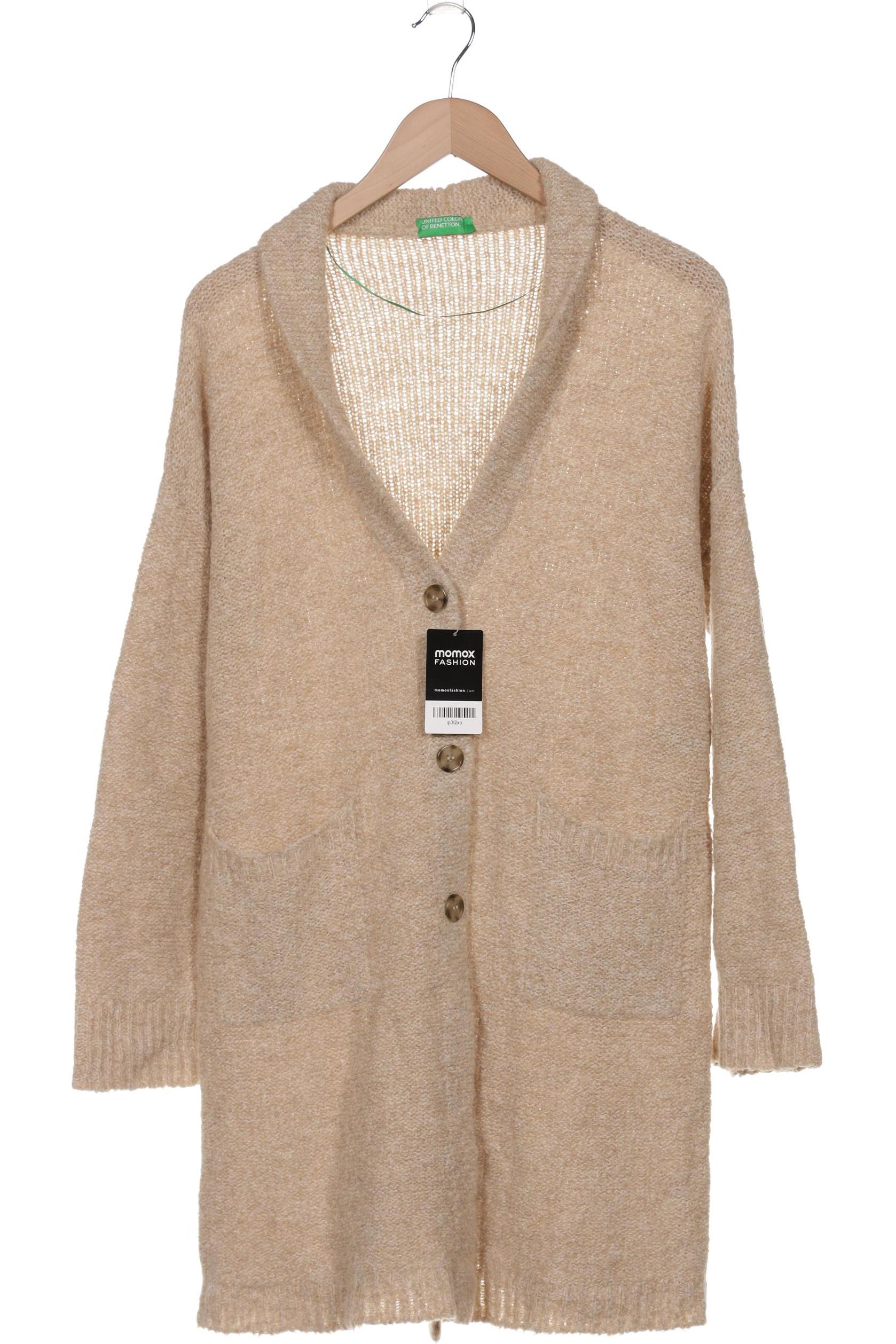 

United Colors OF Benetton Damen Strickjacke, beige, Gr. 34