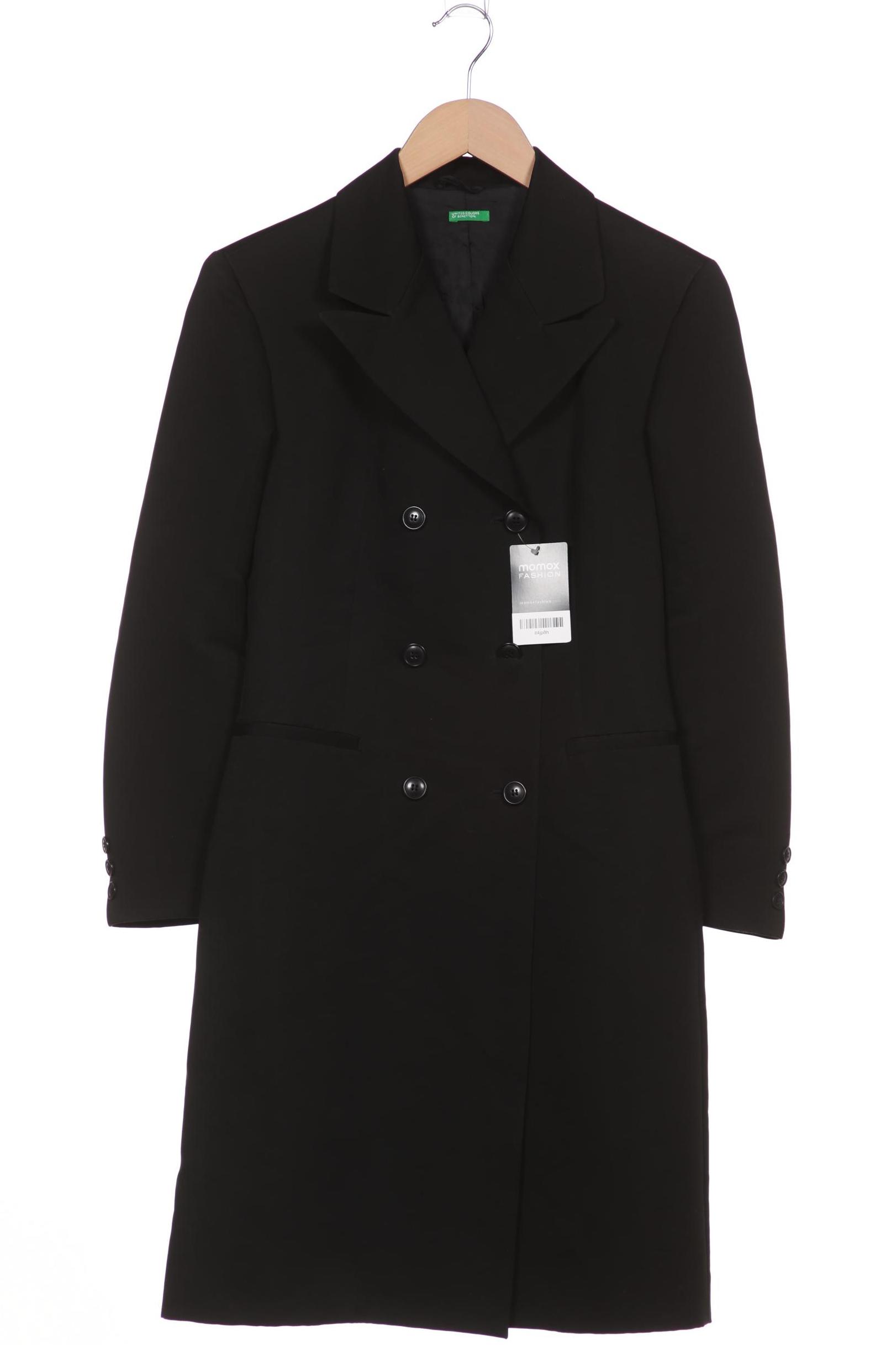 

United Colors OF Benetton Damen Mantel, schwarz, Gr. 42