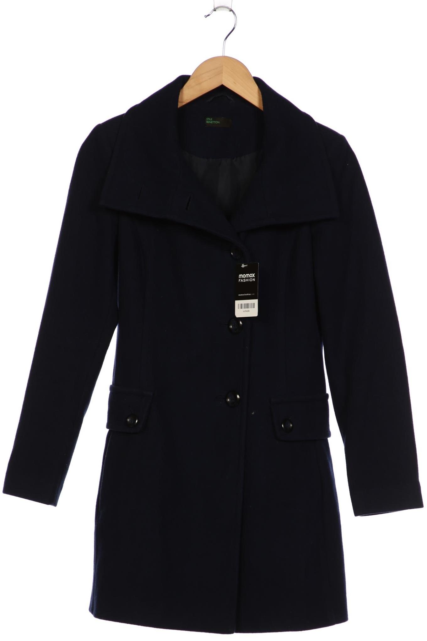 

United Colors OF Benetton Damen Mantel, marineblau, Gr. 34