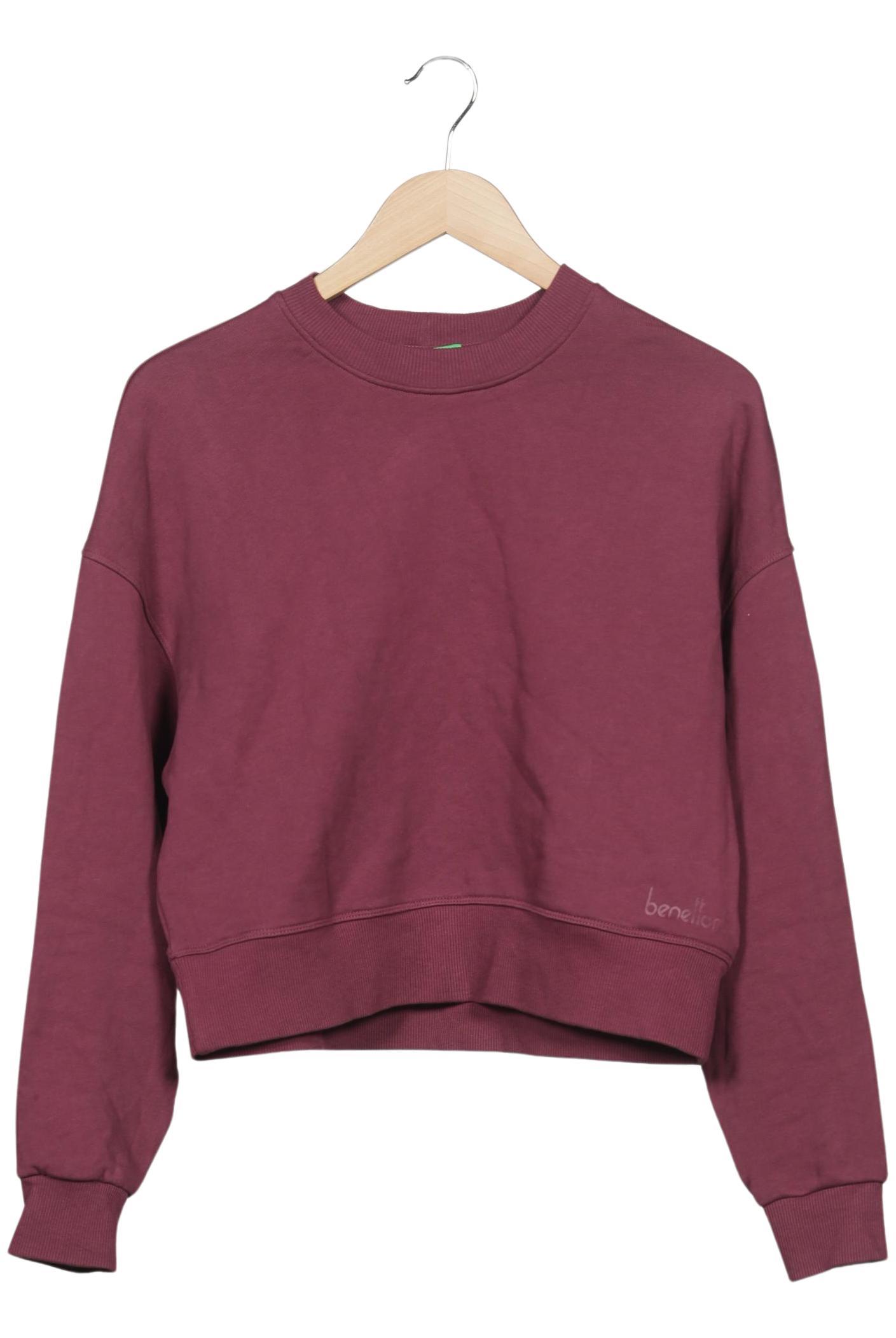

United Colors OF Benetton Damen Sweatshirt, bordeaux, Gr. 42