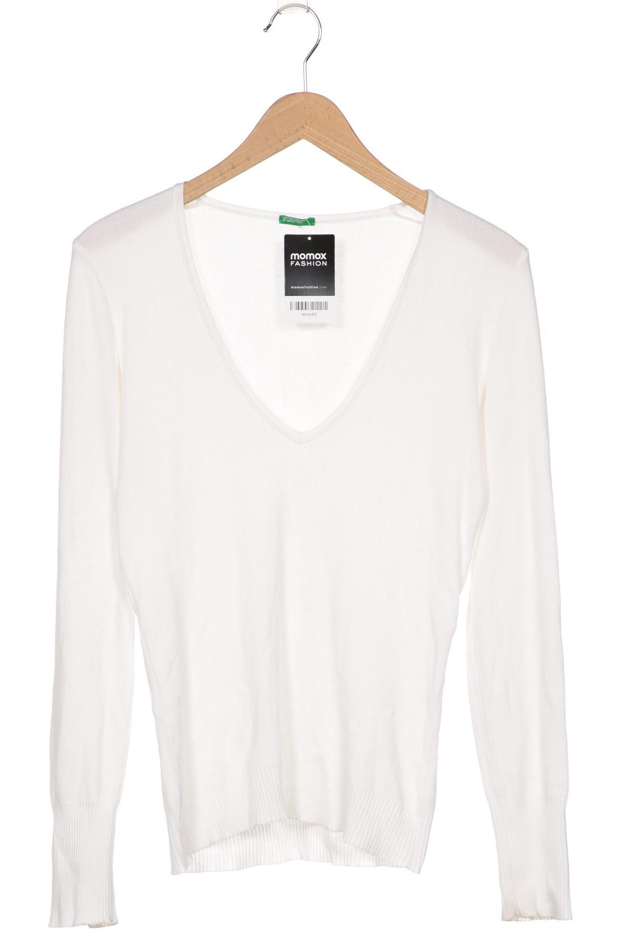 

UNITED COLORS OF BENETTON Damen Pullover, weiß