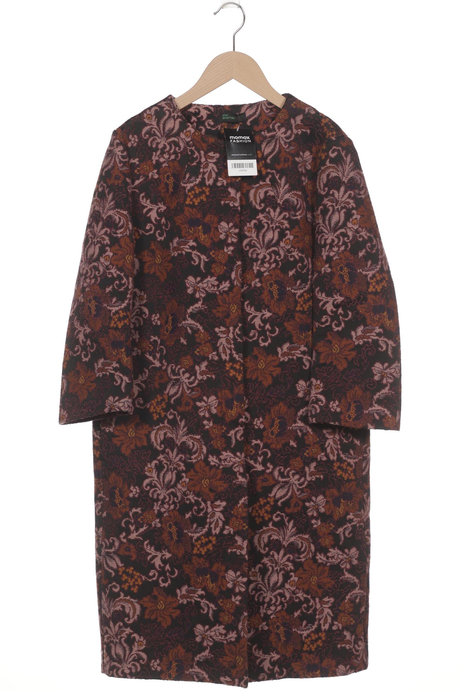 

United Colors OF Benetton Damen Mantel, schwarz, Gr. 42