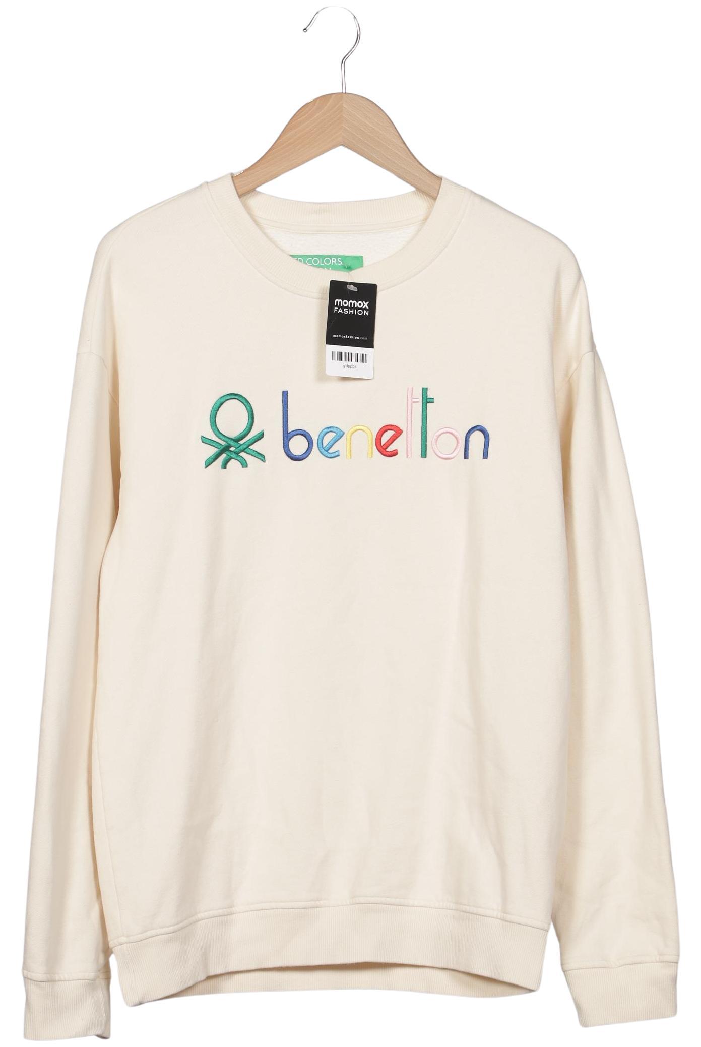 

United Colors OF Benetton Damen Sweatshirt, cremeweiß, Gr. 42