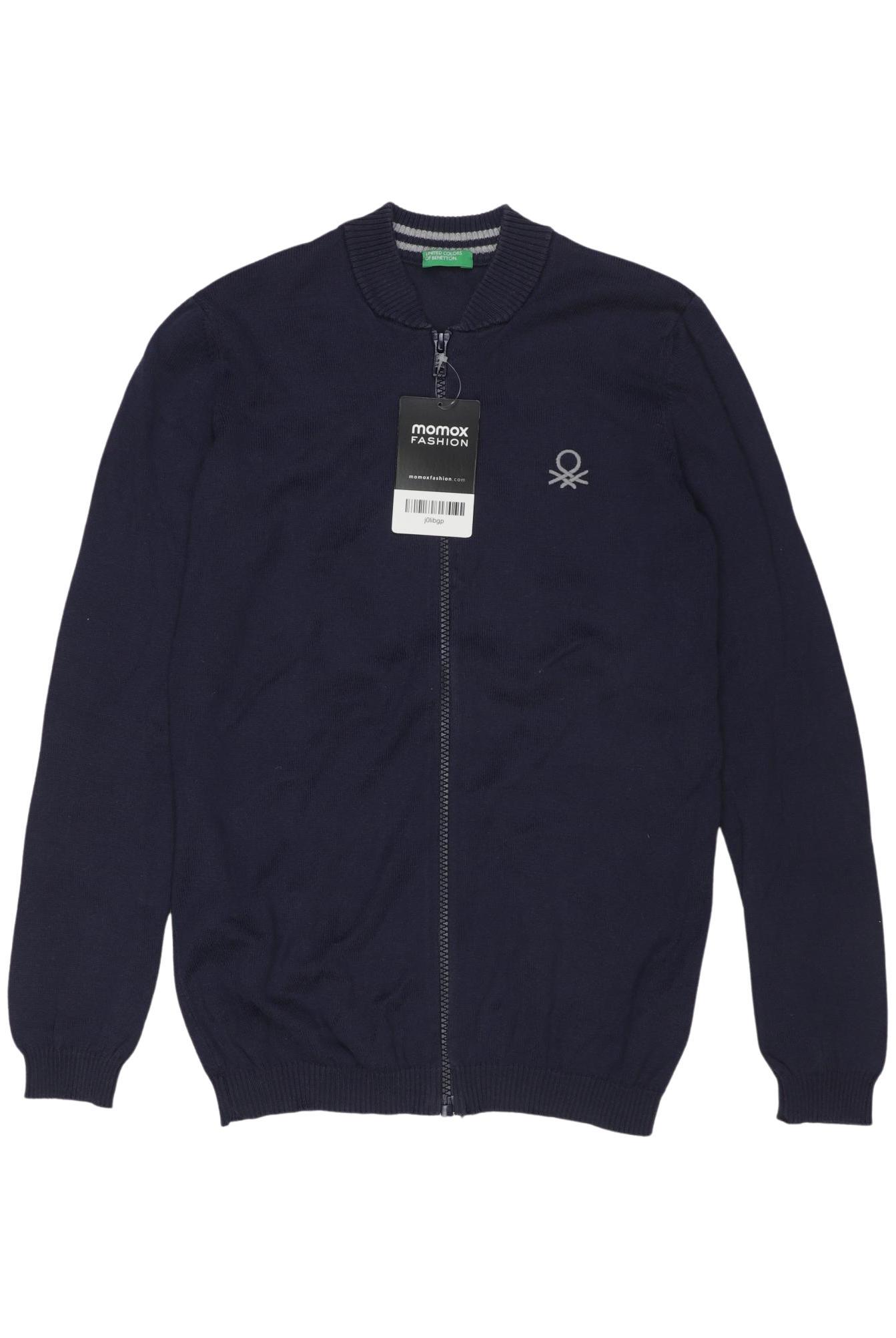 

United Colors OF Benetton Jungen Strickjacke, marineblau, Gr. 140