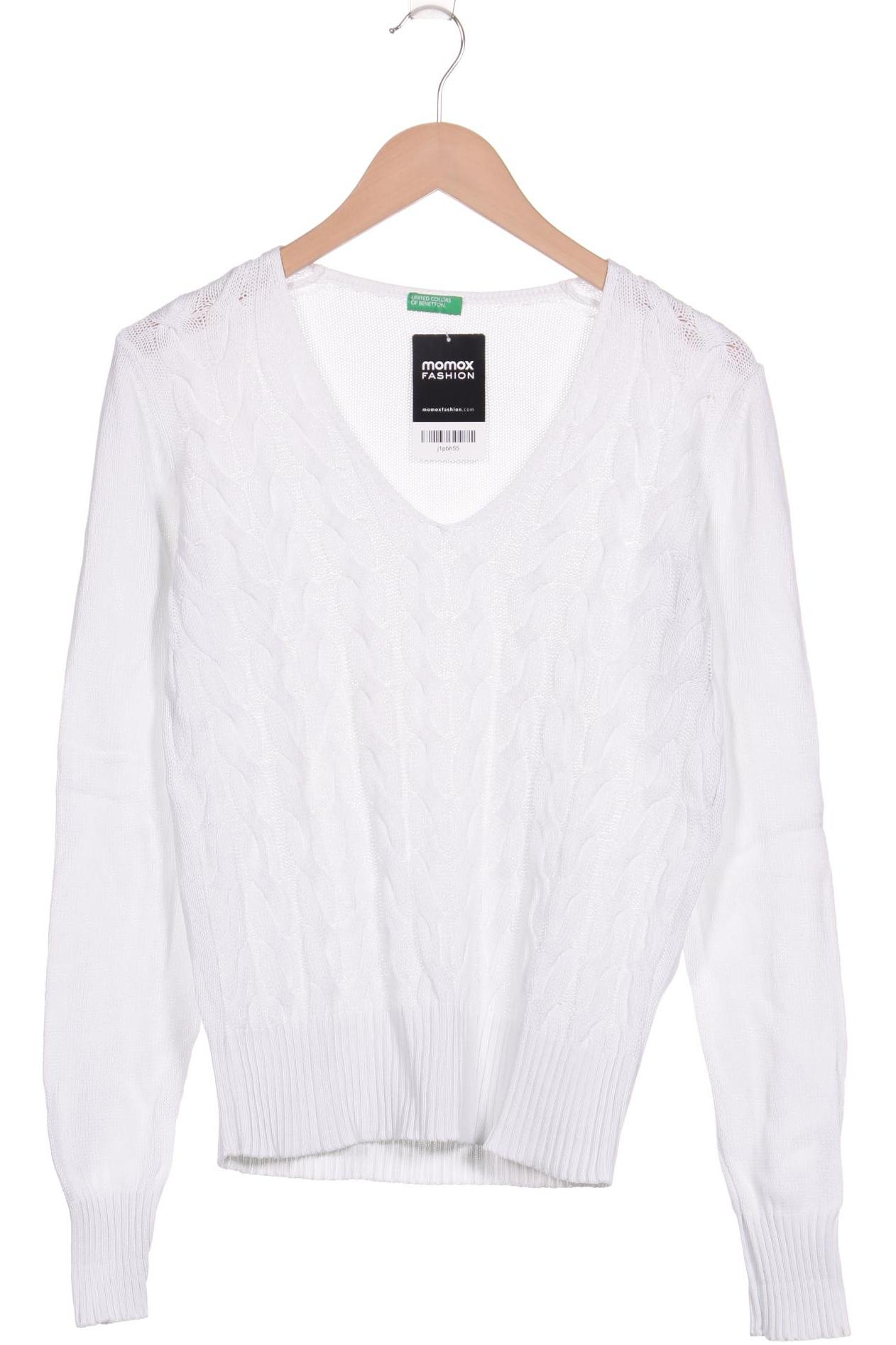 

UNITED COLORS OF BENETTON Damen Pullover, weiß