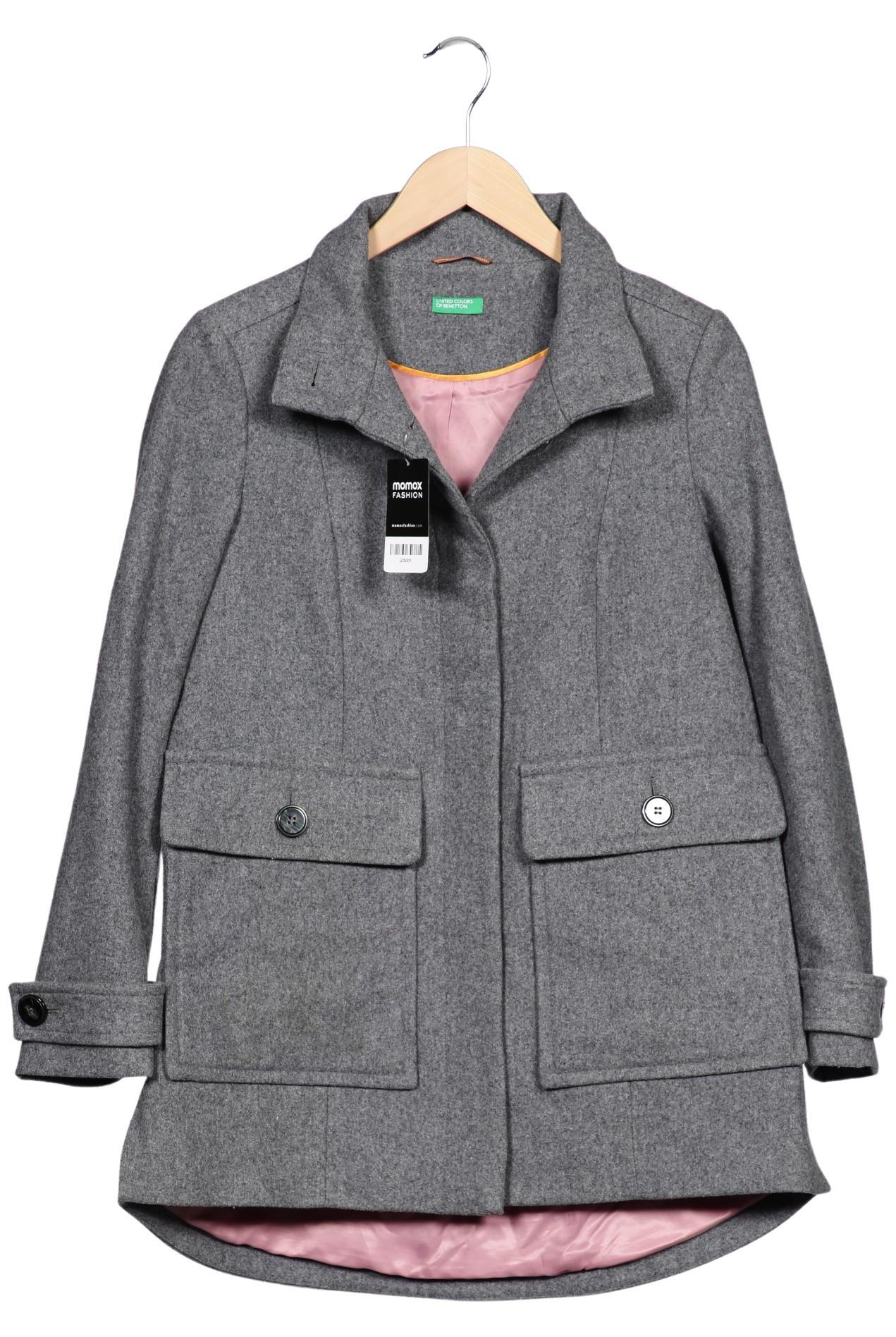 

United Colors OF Benetton Damen Mantel, grau, Gr. 34