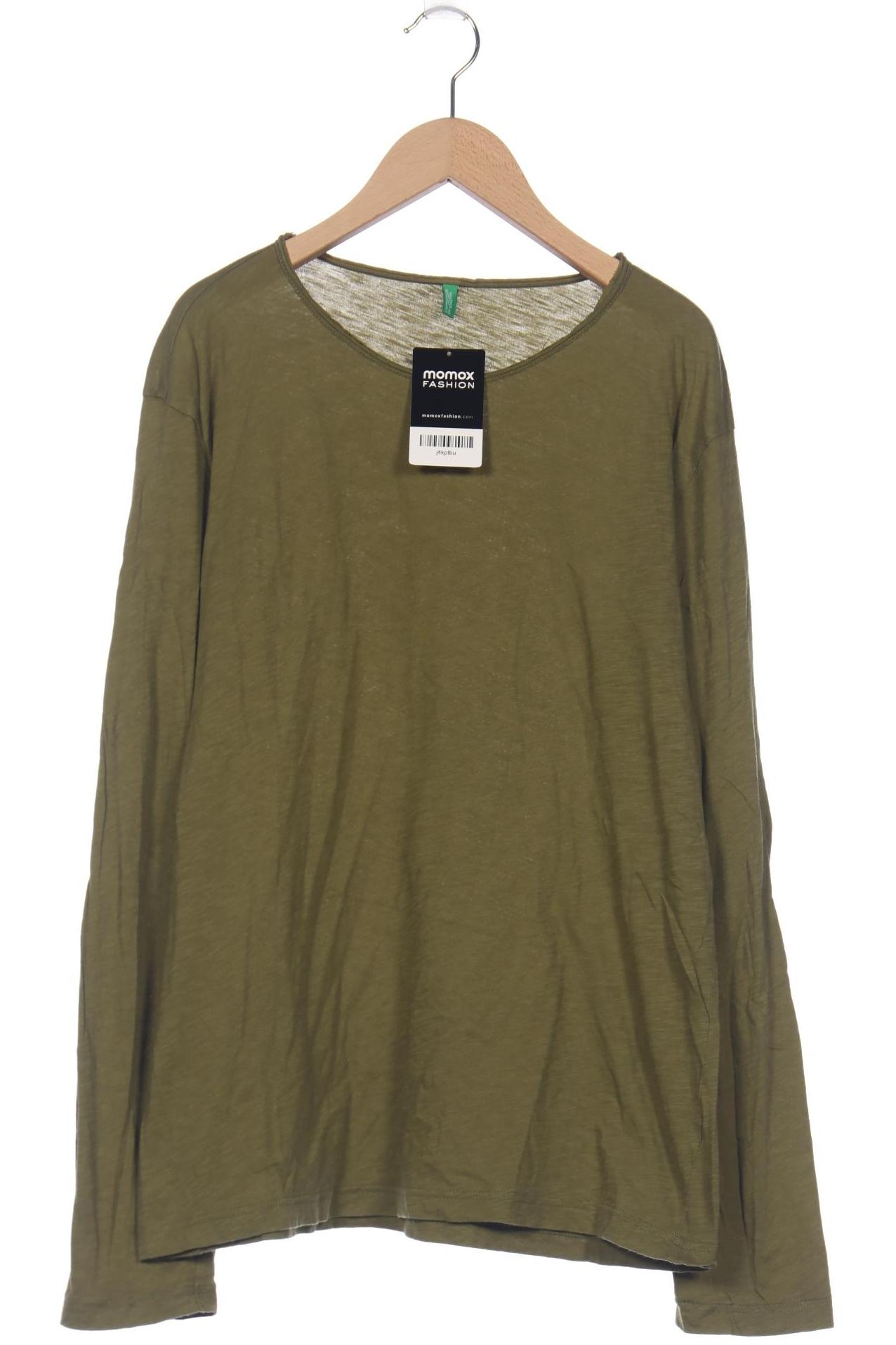 

United Colors OF Benetton Herren Langarmshirt, grün, Gr. 48