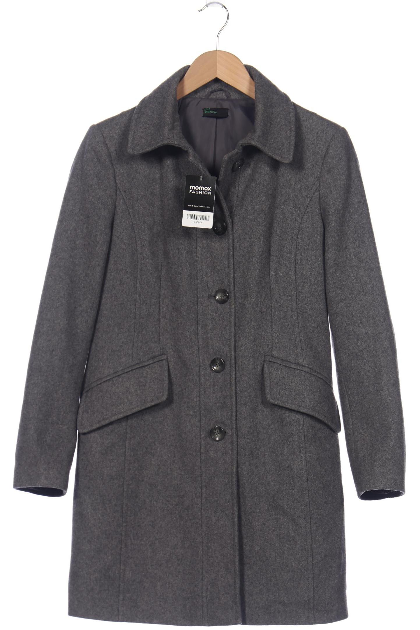 

United Colors OF Benetton Damen Mantel, grau, Gr. 36
