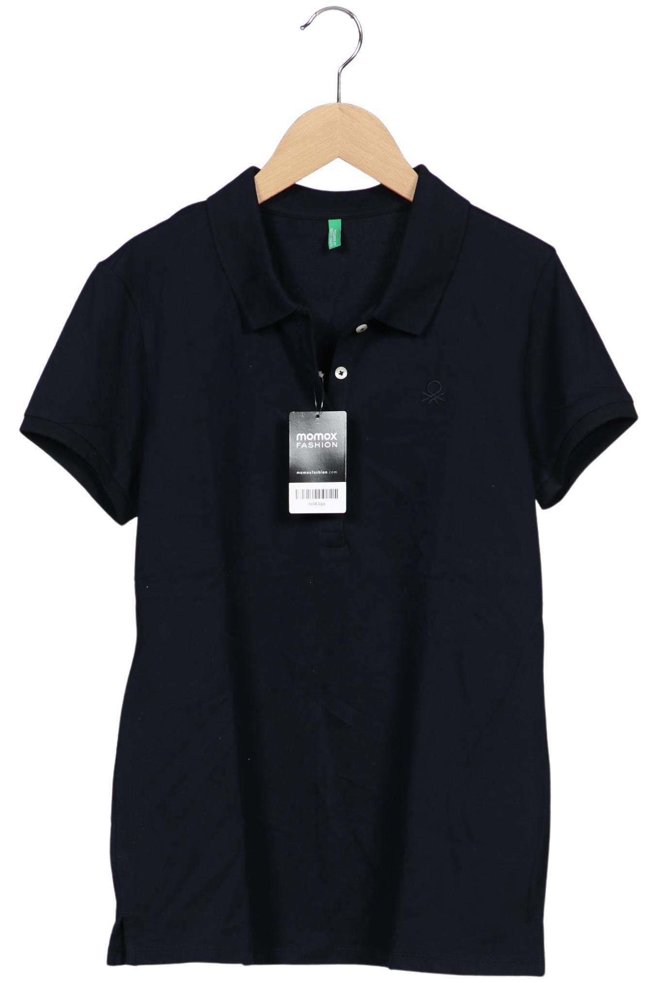 

United Colors OF Benetton Damen Poloshirt, marineblau, Gr. 42