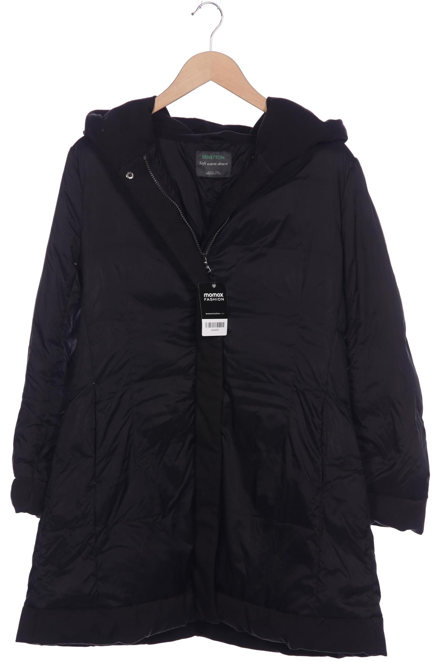 

United Colors OF Benetton Damen Mantel, schwarz, Gr. 38