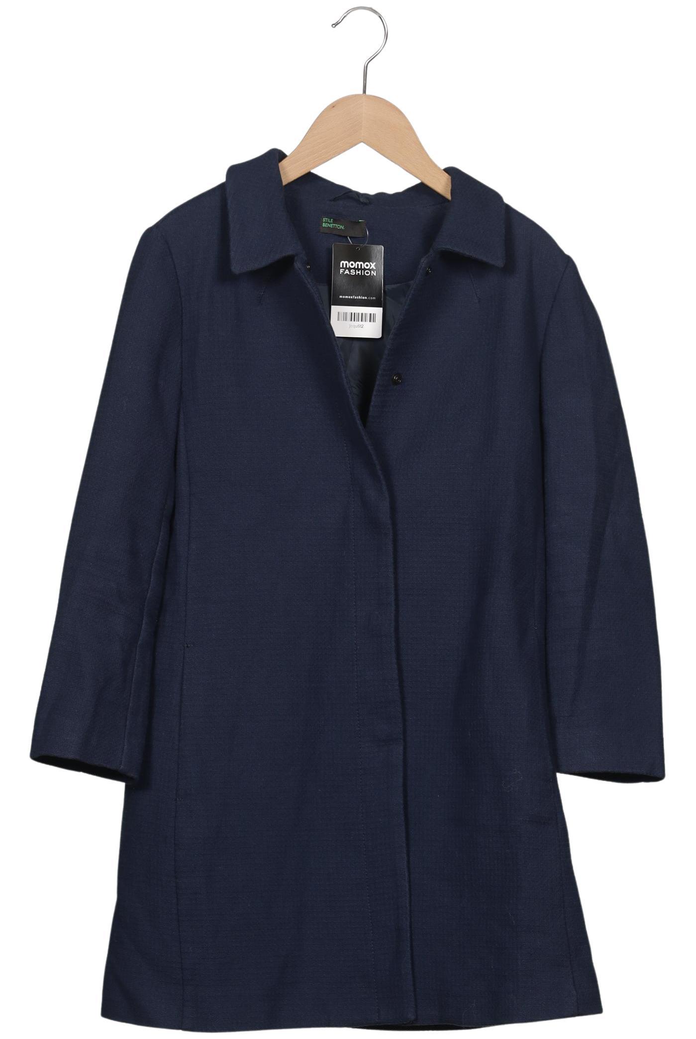 

United Colors OF Benetton Damen Mantel, marineblau, Gr. 34