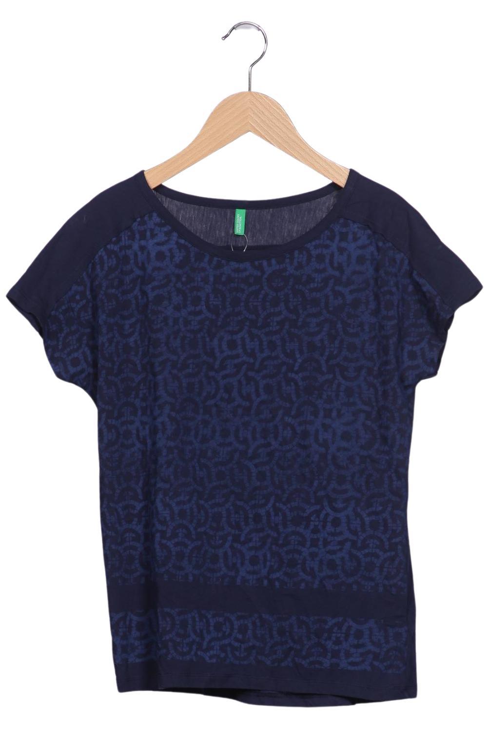 

United Colors OF Benetton Damen T-Shirt, marineblau, Gr. 34