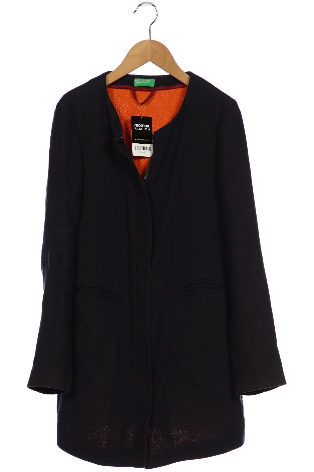 

United Colors OF Benetton Damen Mantel, marineblau, Gr. 34