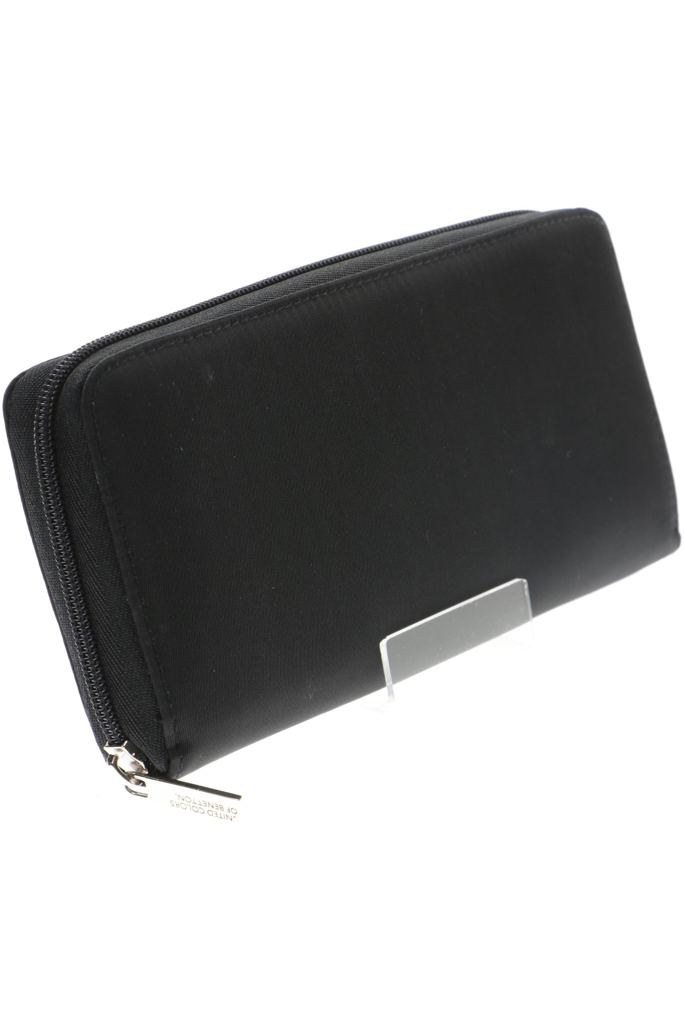 

United Colors OF Benetton Damen Portemonnaie, schwarz, Gr.