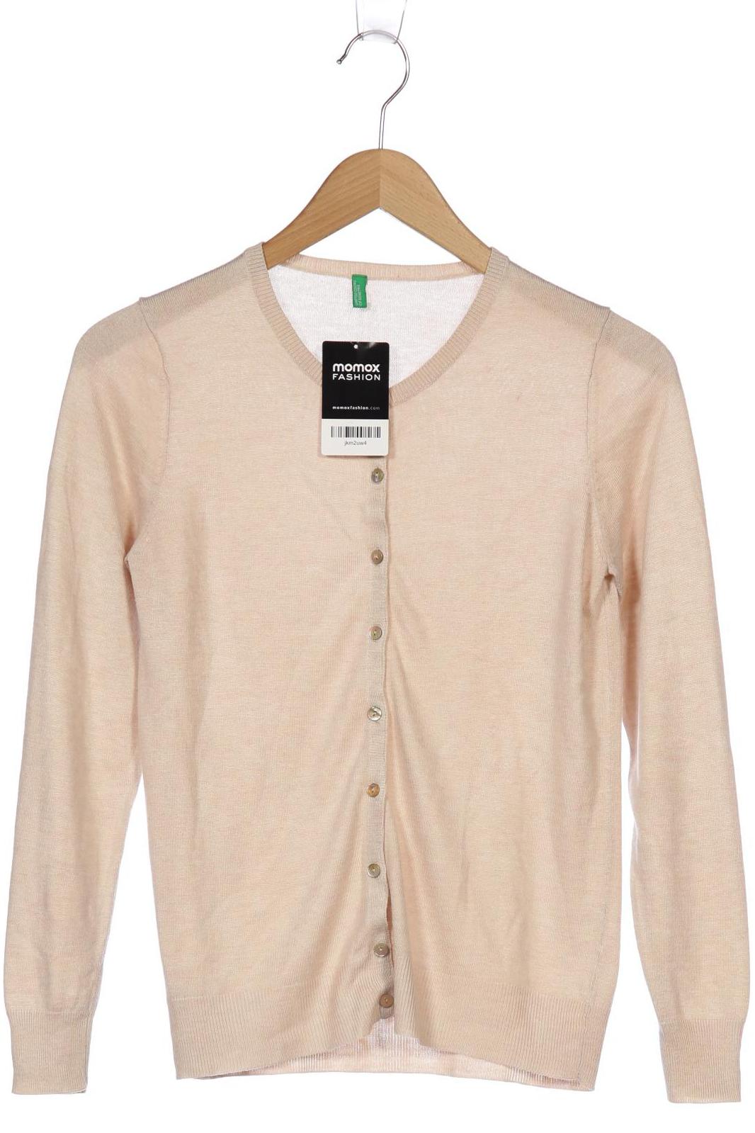 

UNITED COLORS OF BENETTON Damen Strickjacke, cremeweiß