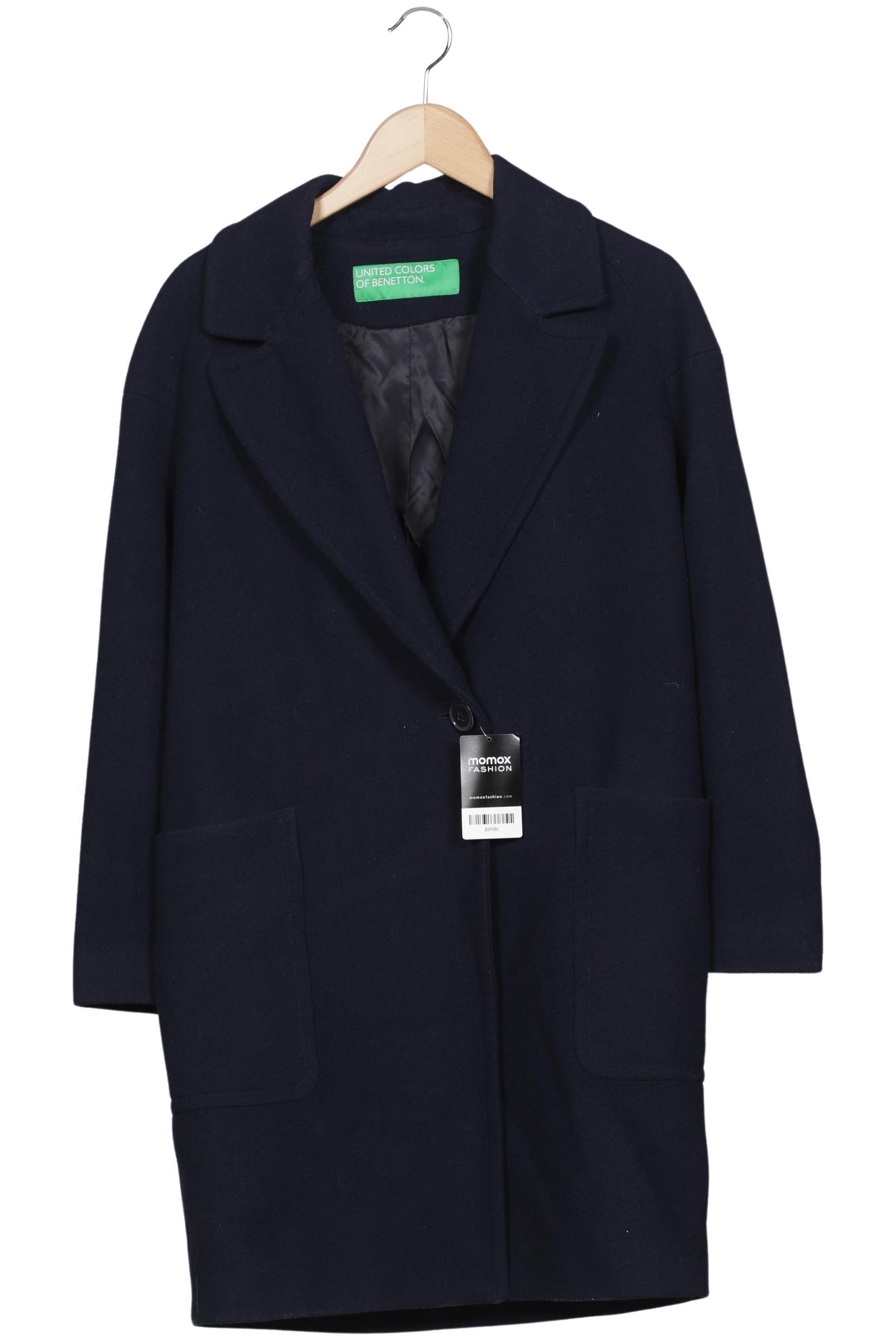 

United Colors OF Benetton Damen Mantel, marineblau, Gr. 34