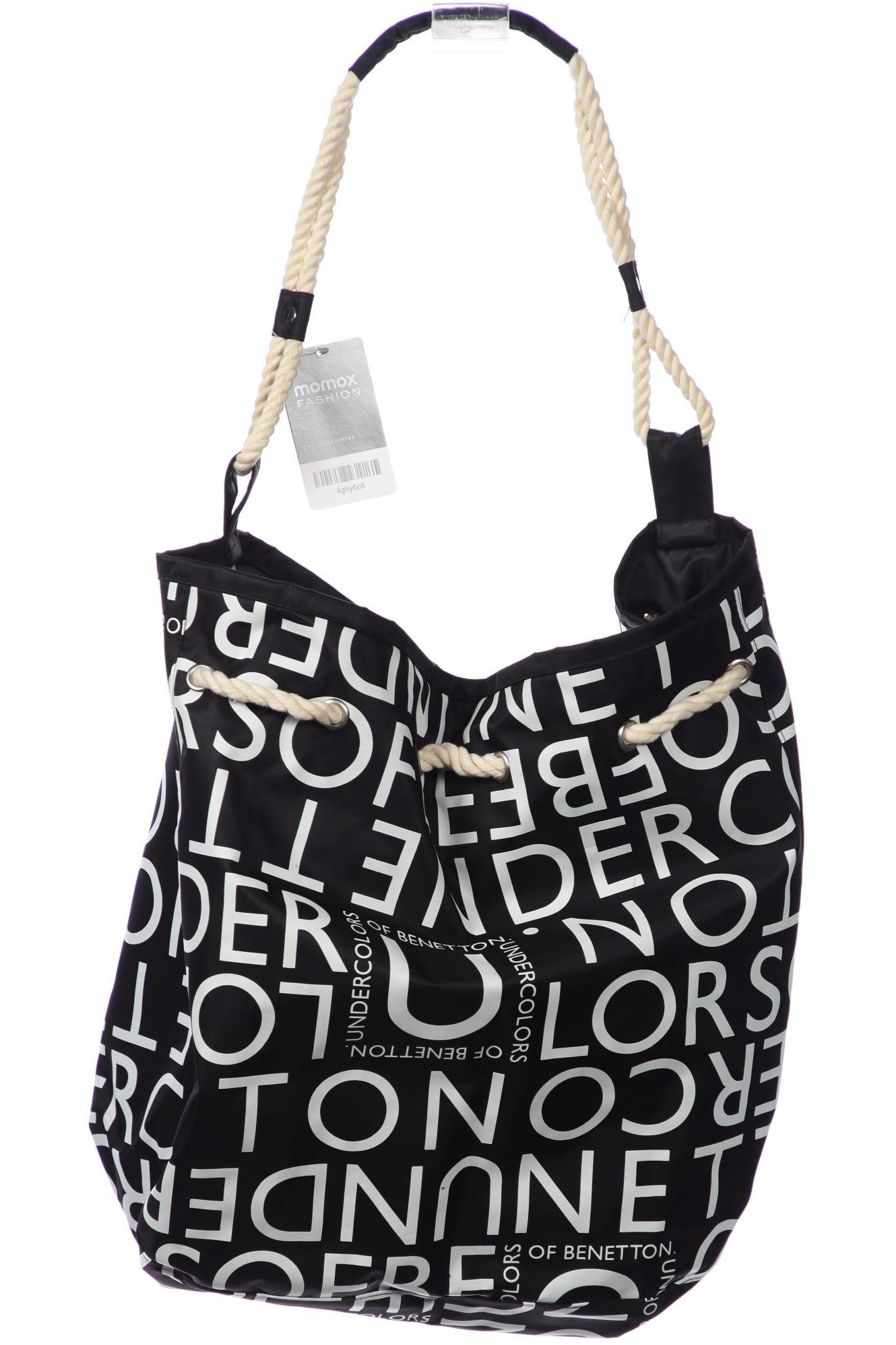 

UNITED COLORS OF BENETTON Damen Handtasche, schwarz