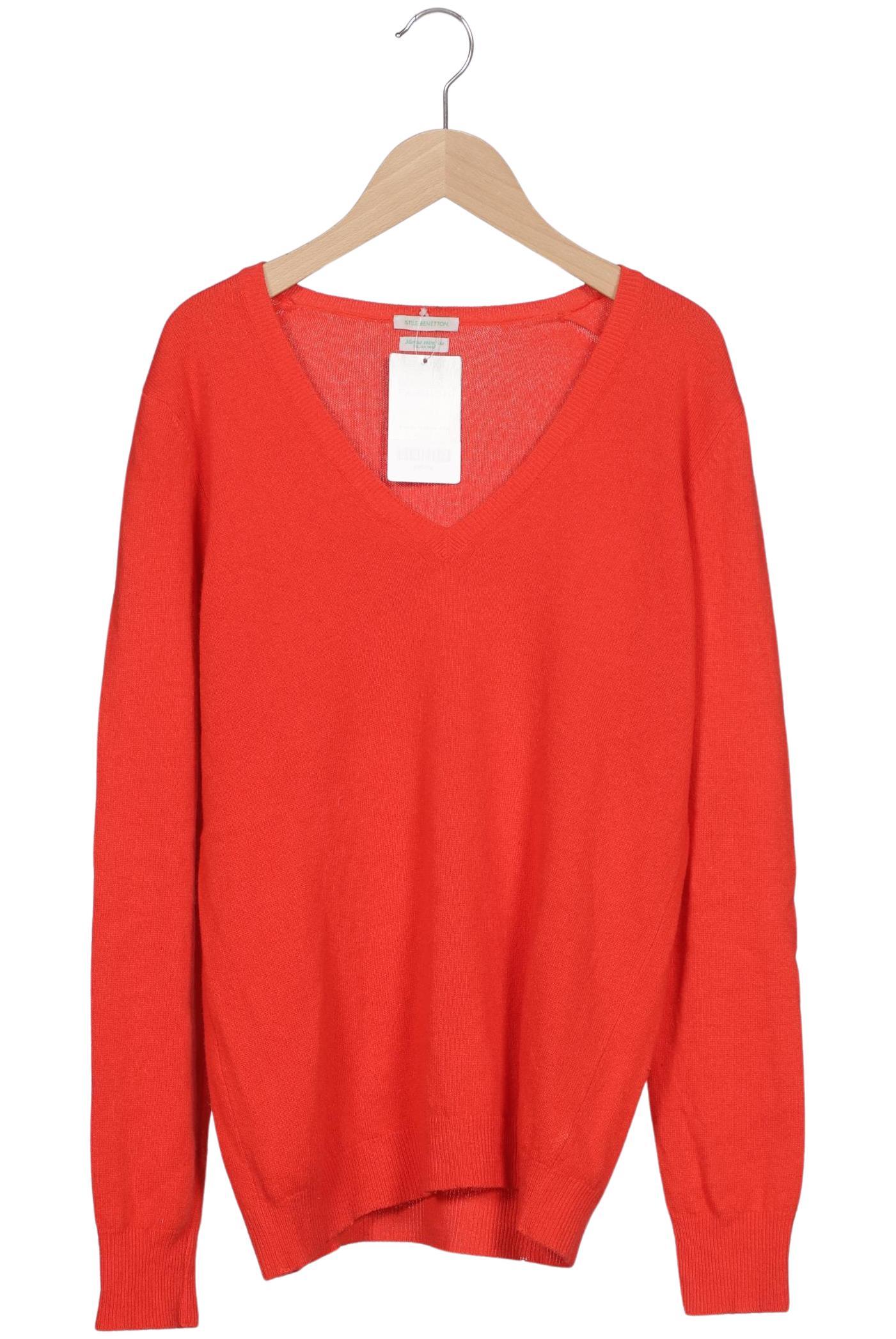 

United Colors OF Benetton Damen Pullover, rot, Gr. 42
