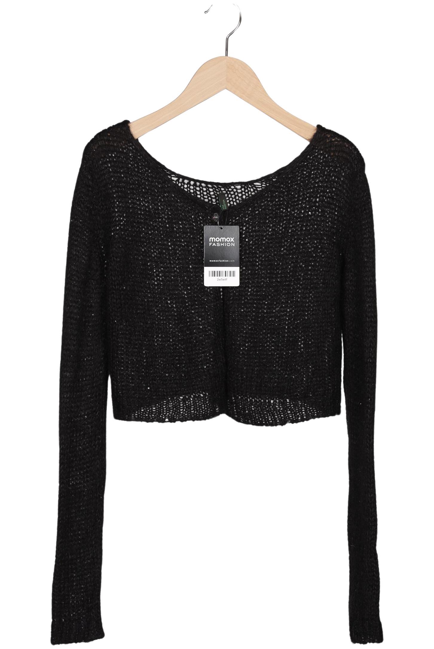 

United Colors OF Benetton Damen Strickjacke, schwarz, Gr. 36