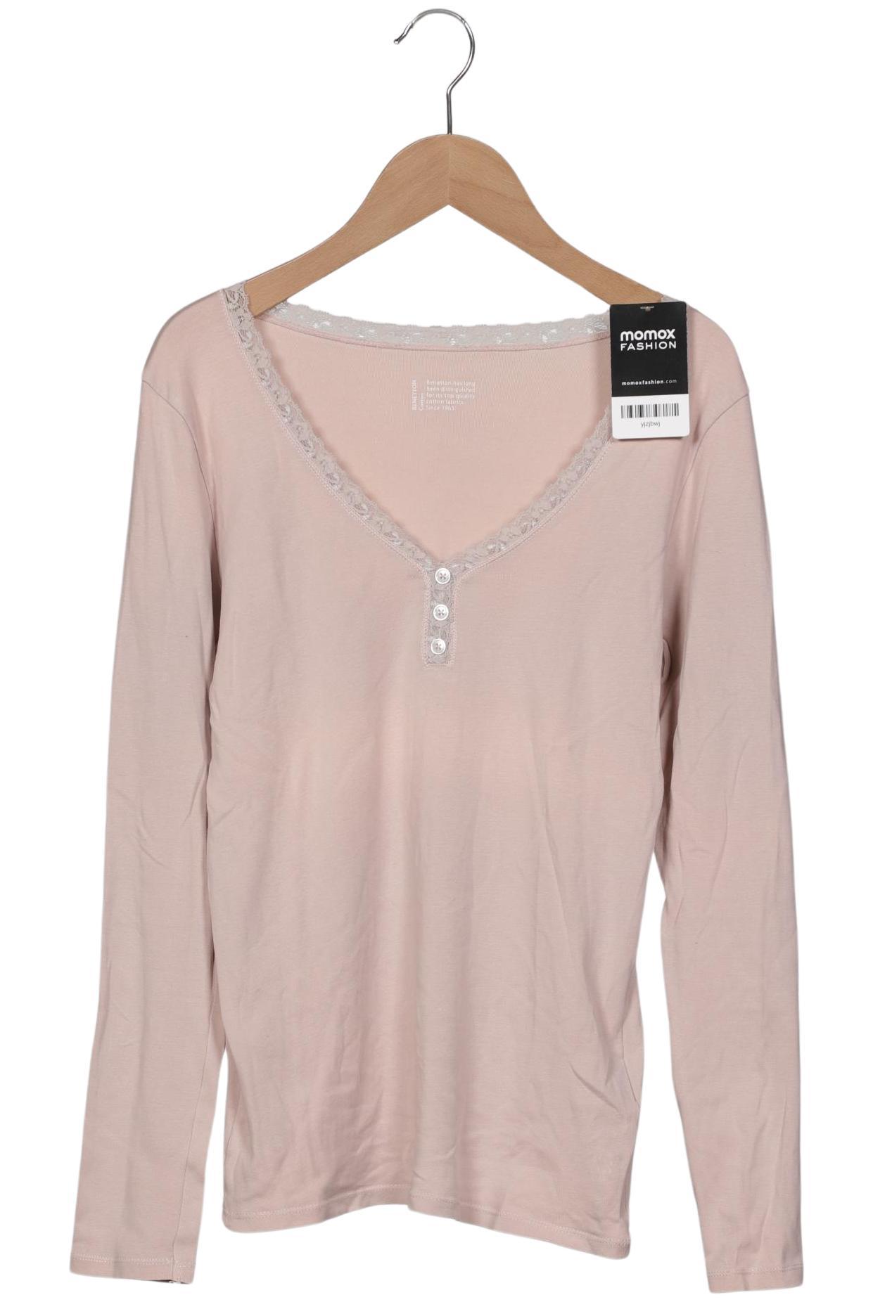 

United Colors OF Benetton Damen Langarmshirt, pink, Gr. 38