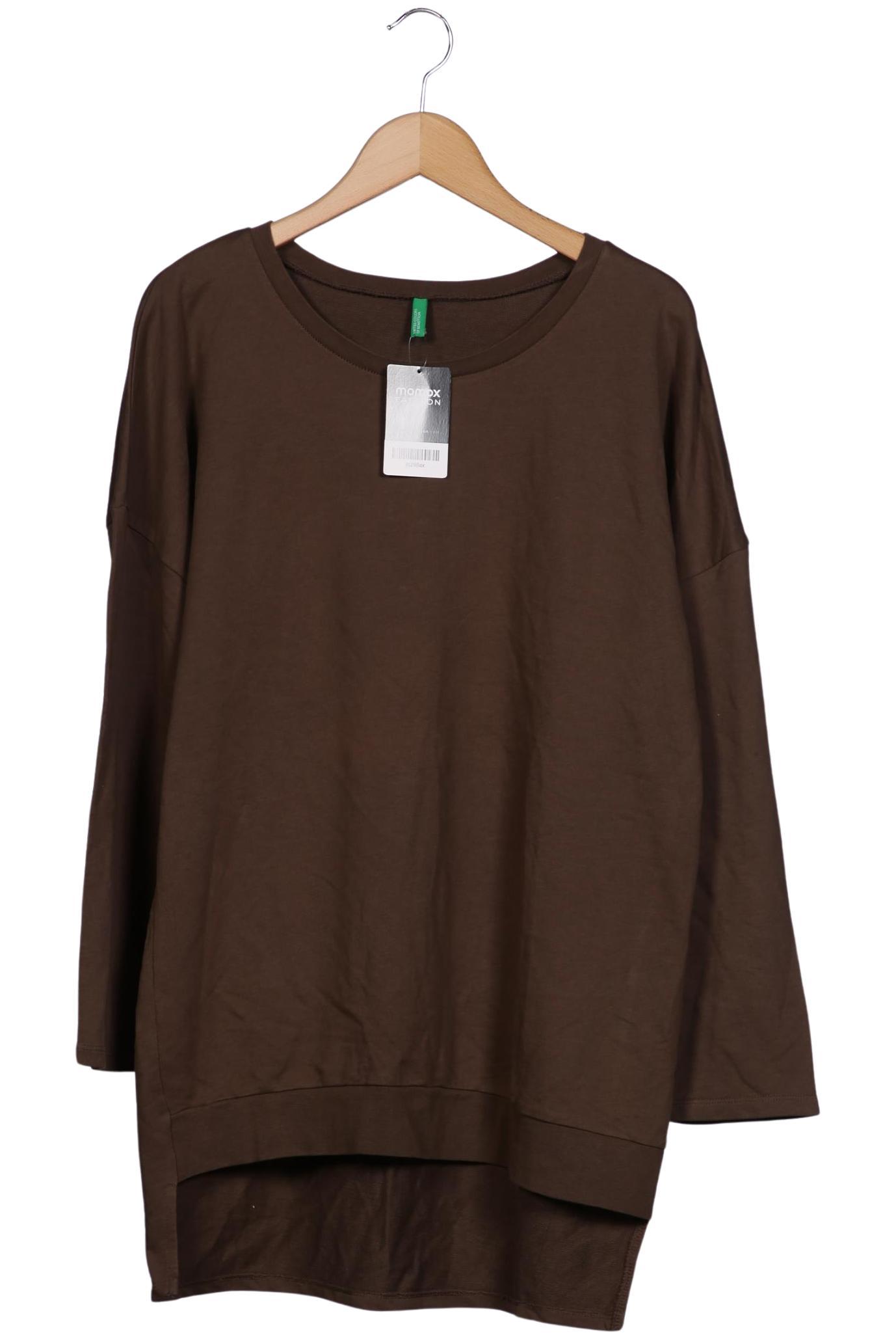 

United Colors OF Benetton Damen Sweatshirt, braun, Gr. 34