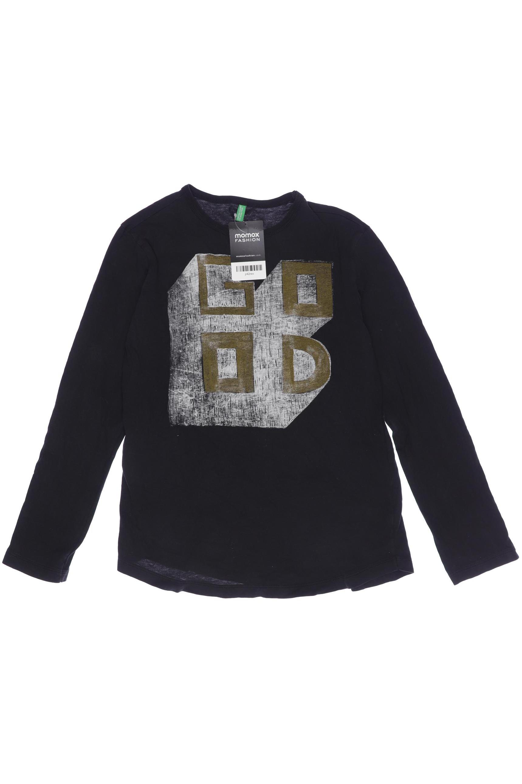 

UNITED COLORS OF BENETTON Mädchen Langarmshirt, schwarz