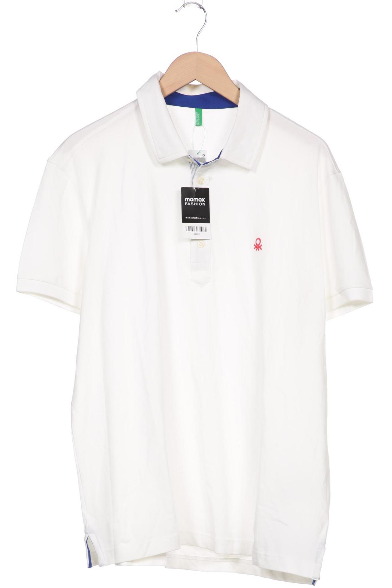 

United Colors OF Benetton Herren Poloshirt, weiß, Gr. 56