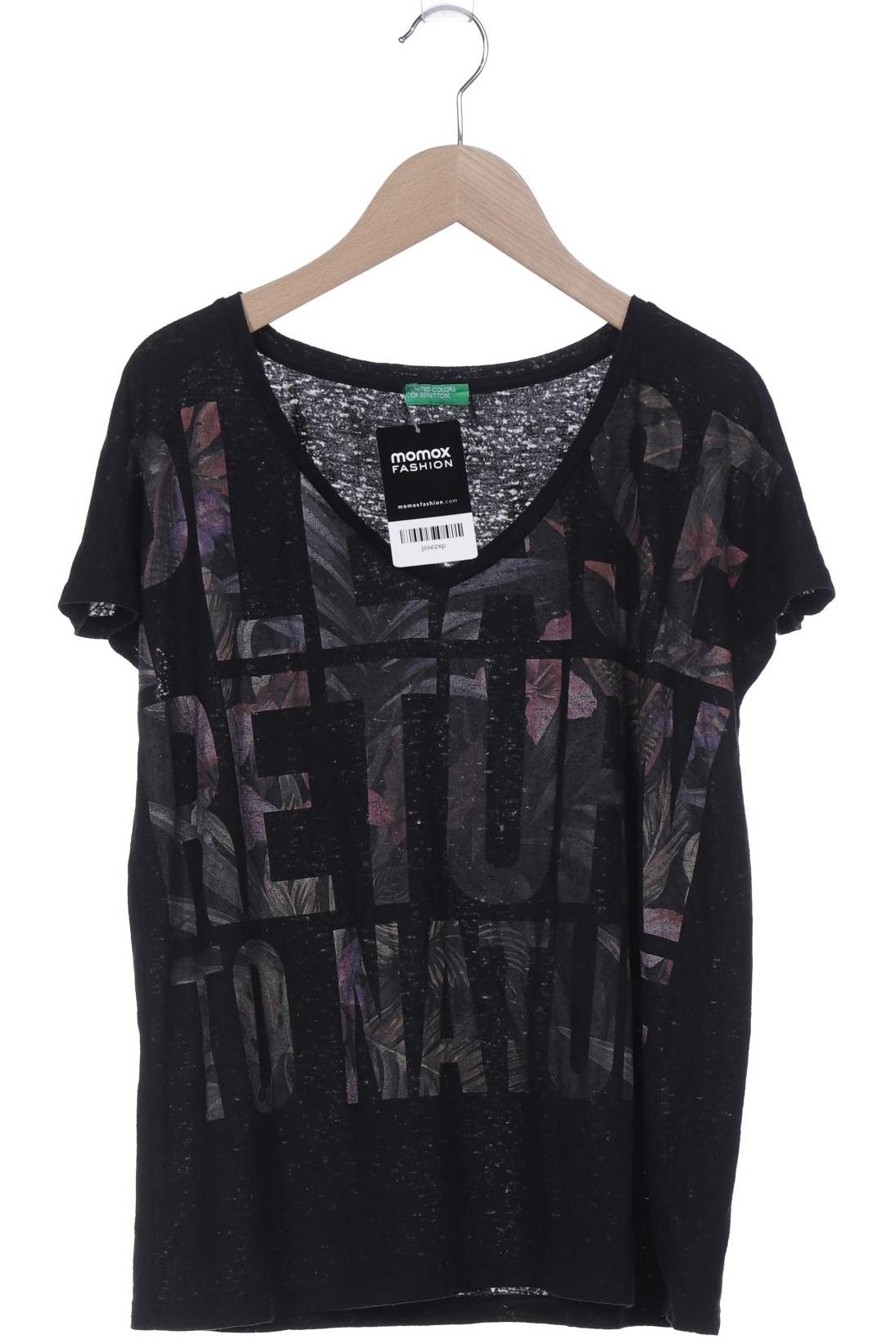 

United Colors OF Benetton Damen T-Shirt, schwarz, Gr. 38