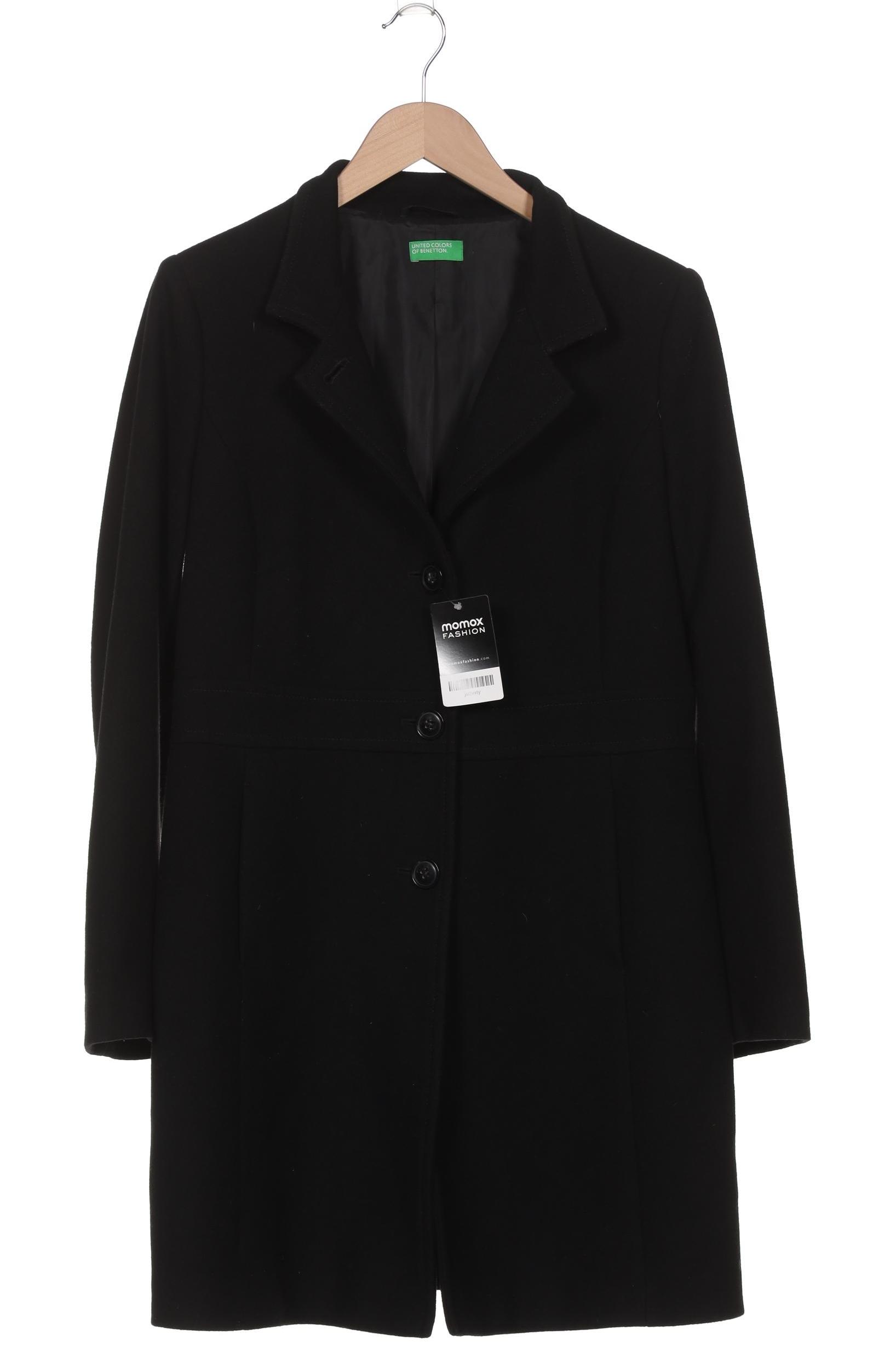 

United Colors OF Benetton Damen Mantel, schwarz, Gr. 38