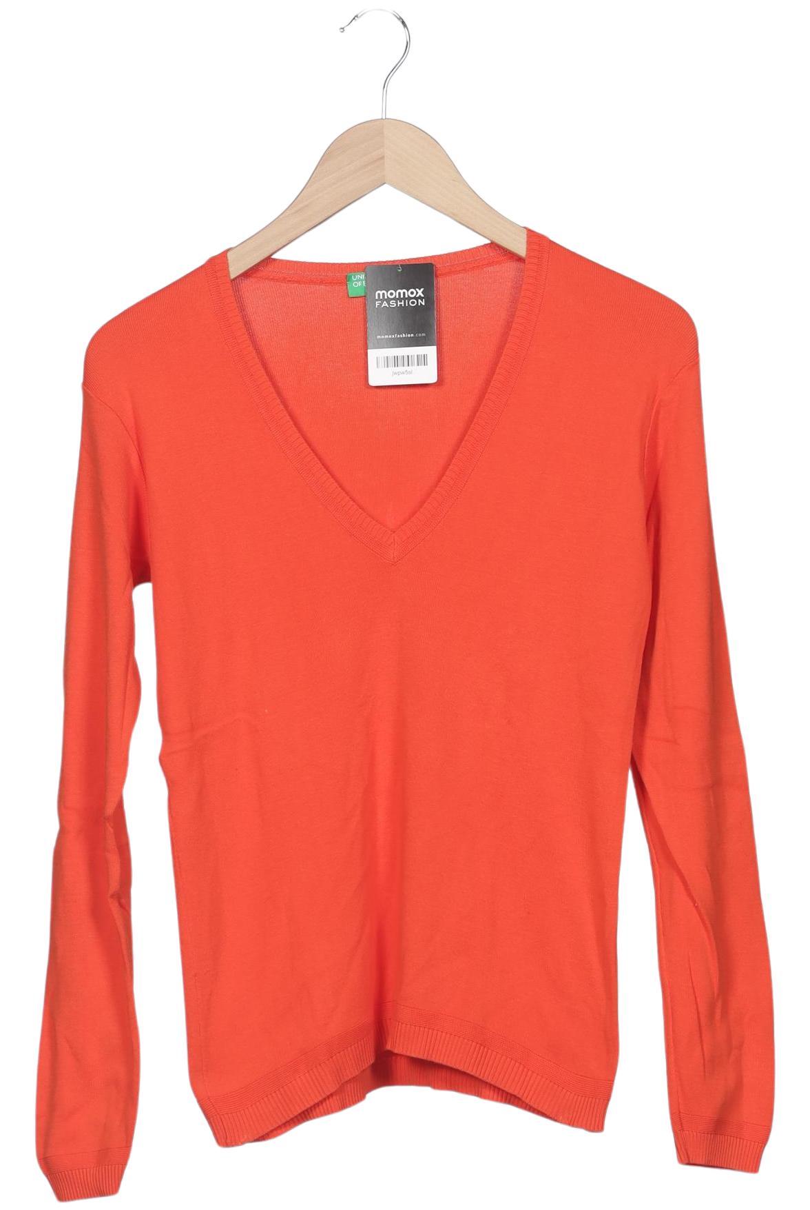 

United Colors OF Benetton Damen Pullover, orange, Gr. 38