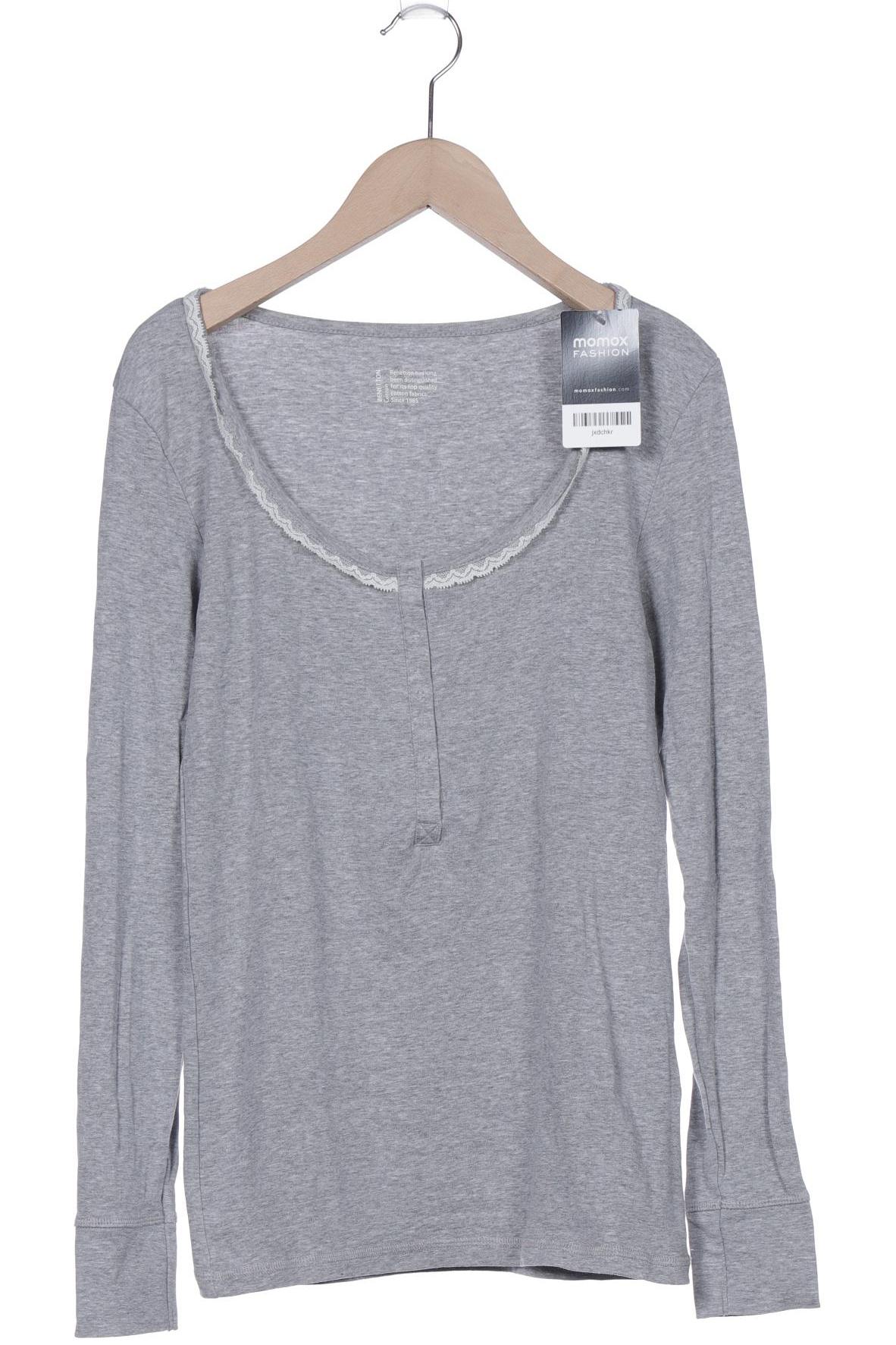 

United Colors OF Benetton Damen Langarmshirt, grau, Gr. 42