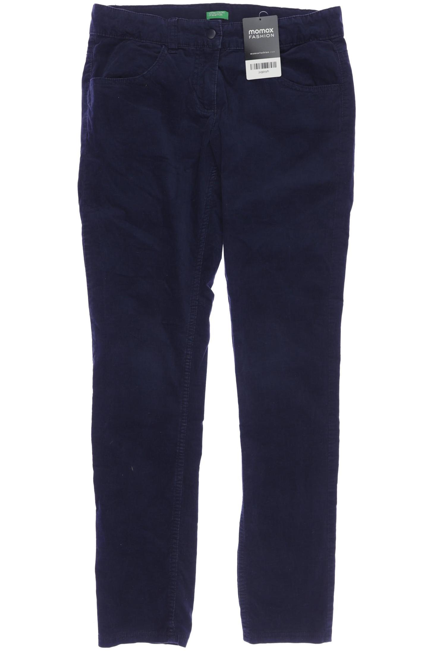 

United Colors OF Benetton Damen Stoffhose, marineblau, Gr. 152