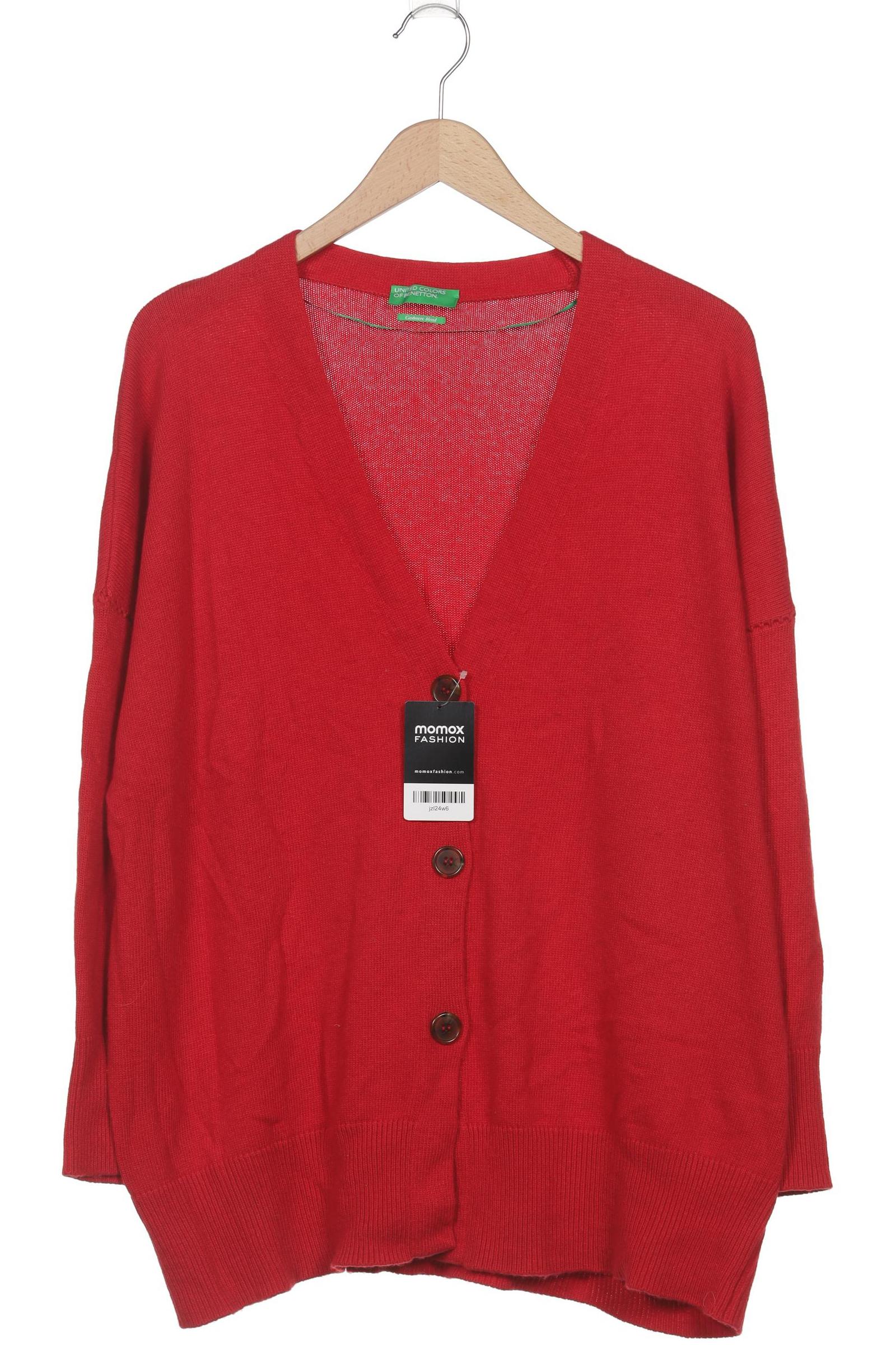 

United Colors OF Benetton Damen Strickjacke, rot, Gr. 34